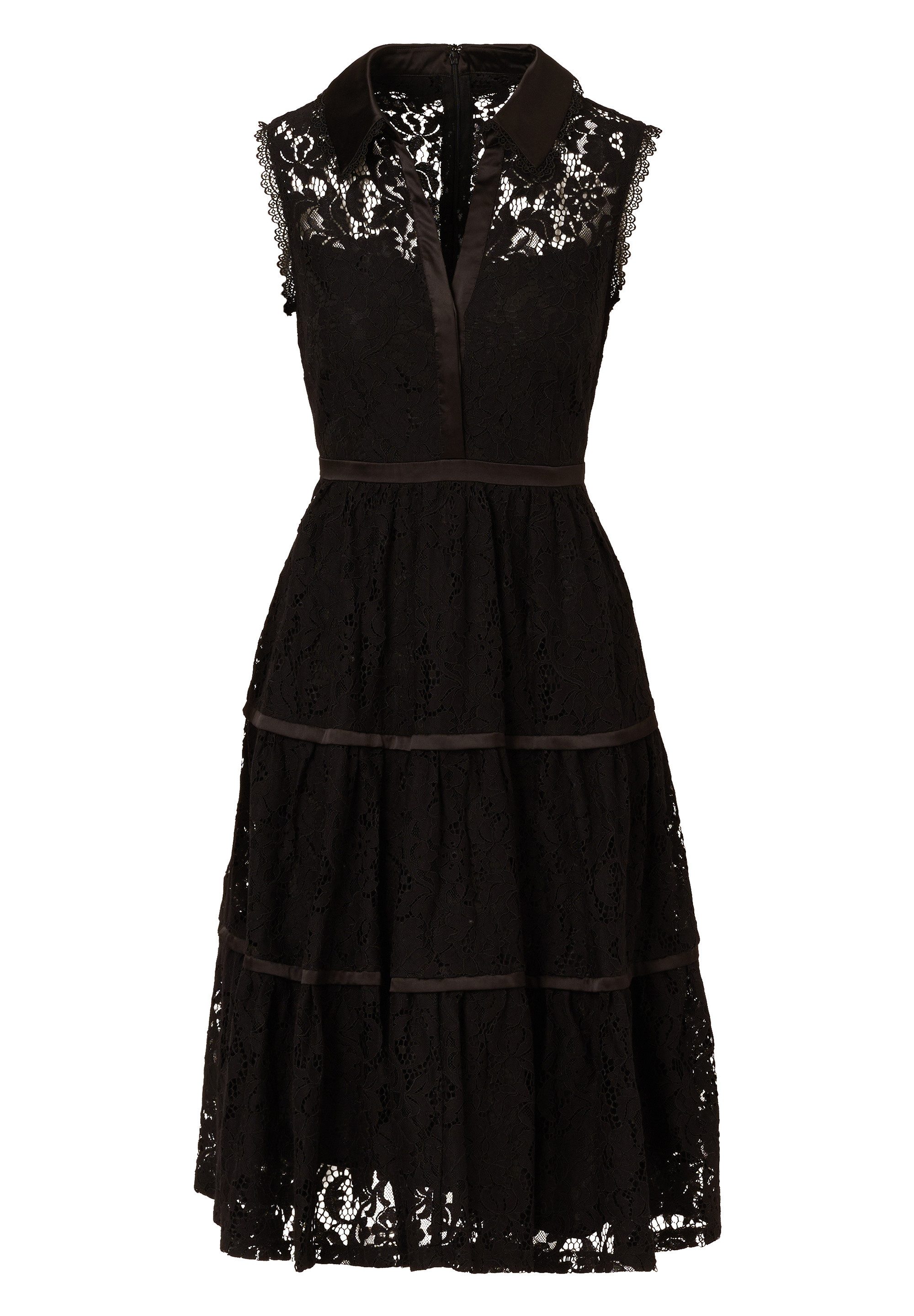 Adrianna Papell Hemdblusenkleid Lace Midi Shirt Dress Romantisch, raffinier günstig online kaufen
