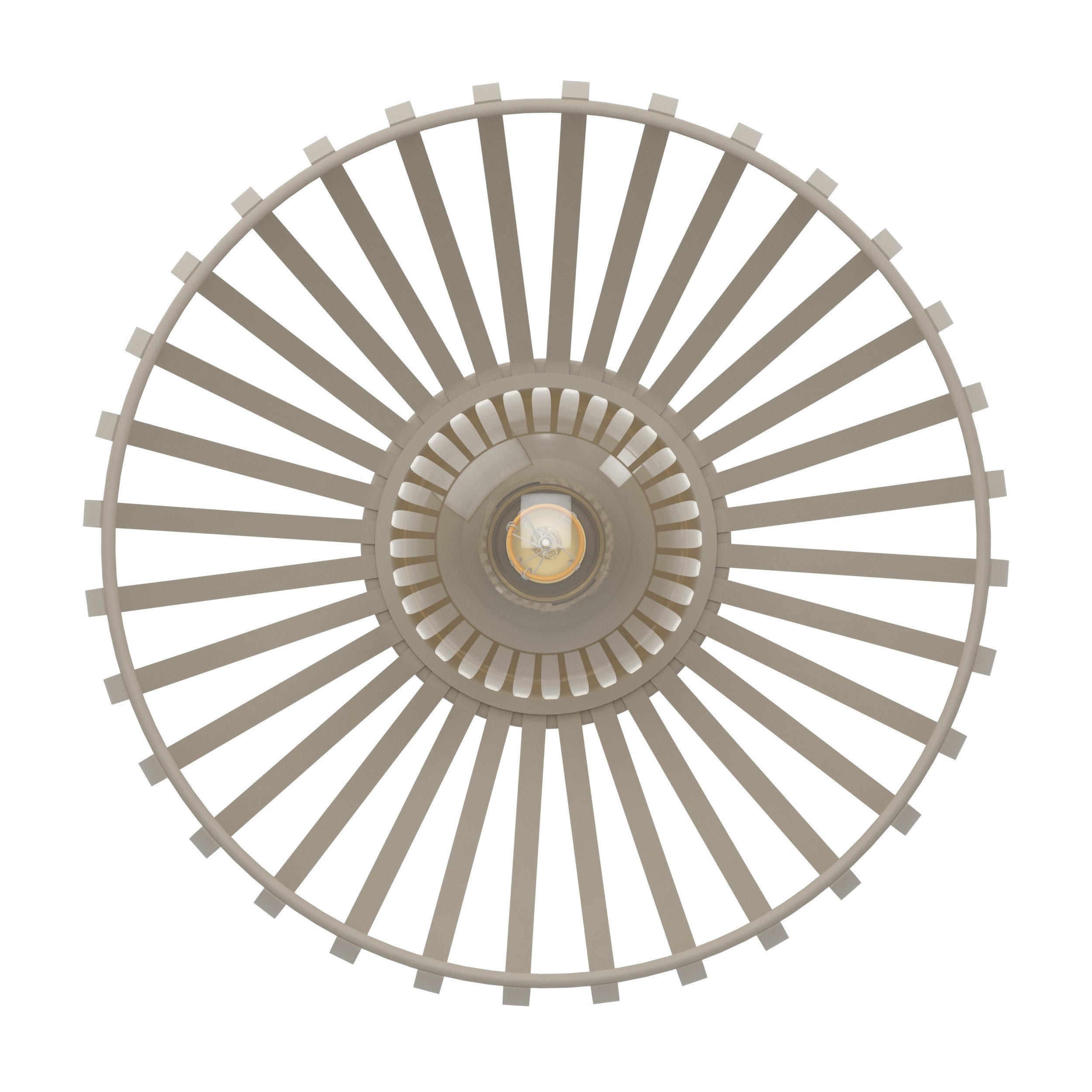 EGLO Deckenleuchte MOGANO 3 Deckenlampe - Stahl - E27 - 1X40W - IP20, ohne Leuchtmittel, Wohzimmerlampe, Esszimmerlampe, Flur, Schlafzimmer, H18 x Ø28 cm