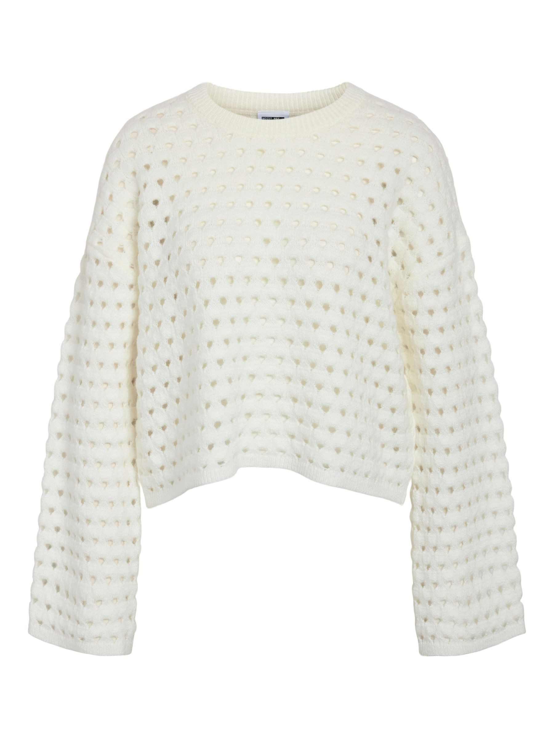 Noisy may Strickpullover Strickpullover Rundhals locker geschnitten langarm günstig online kaufen