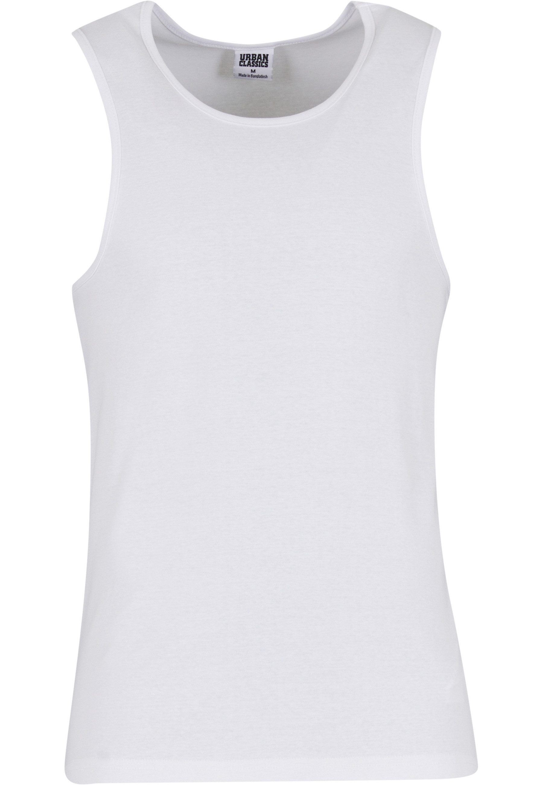 URBAN CLASSICS Tanktop Urban Classics Ribbed Undershirt 2-Pack (1-tlg)
