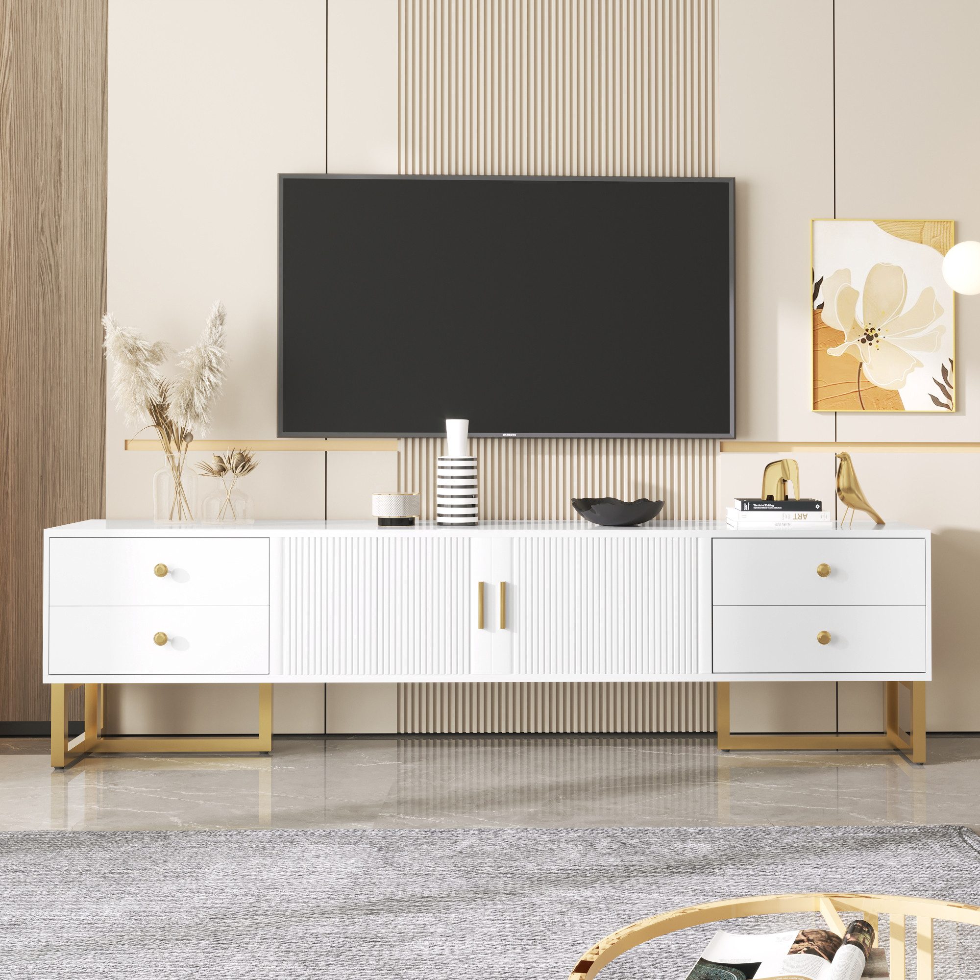 BlingBin TV-Schrank Lowboard, TV-Board, Fernsehtisch für günstig online kaufen