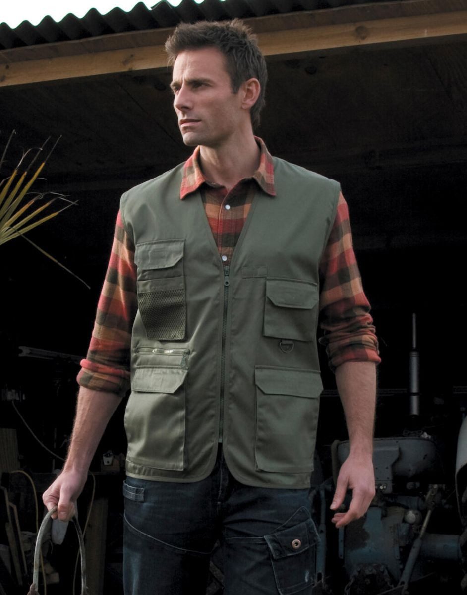 Result Arbeitsweste Herren Arbeitsweste Safari Vest