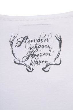 Andreas Gabalier Kollektion Trachtenshirt Damen mit Glitzersteinchen