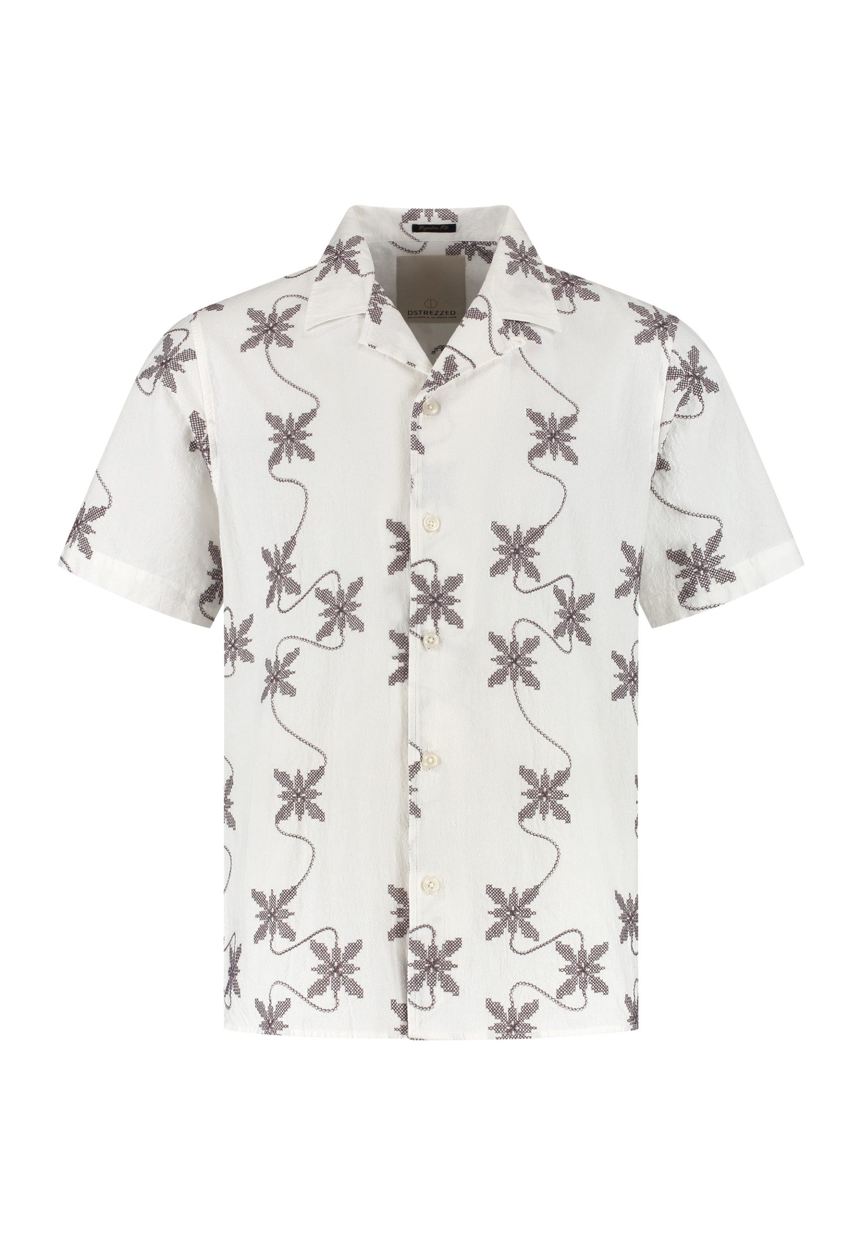 Dstrezzed Flanellhemd DS_Max Resort Shirt Silver Birch