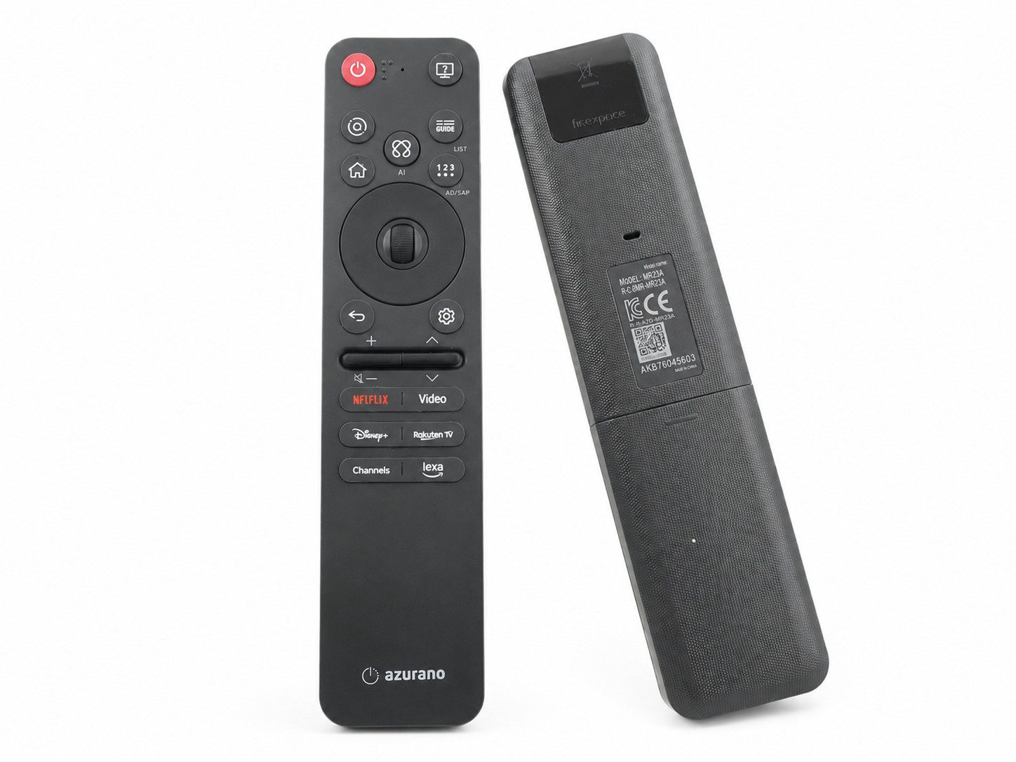 azurano Ersatz für LG MR25GA AKB76046603 Universal-Smart-TV-Fernbedienung (Bluetooth, Sprachsteuerung, Mausfunktion, Sprachsuche)