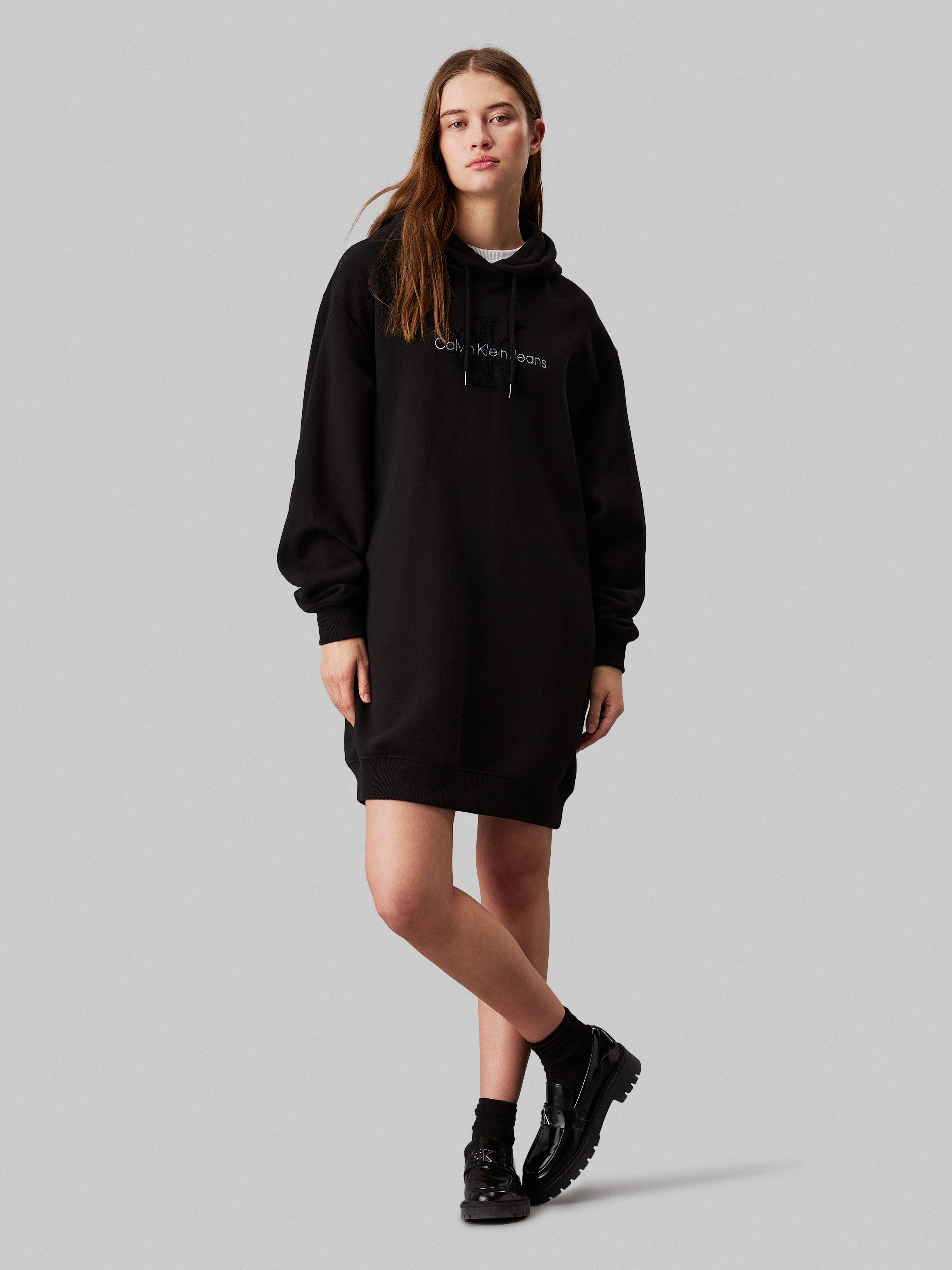 Calvin Klein Jeans Sweatkleid CHENILLE MONOLOGO günstig online kaufen