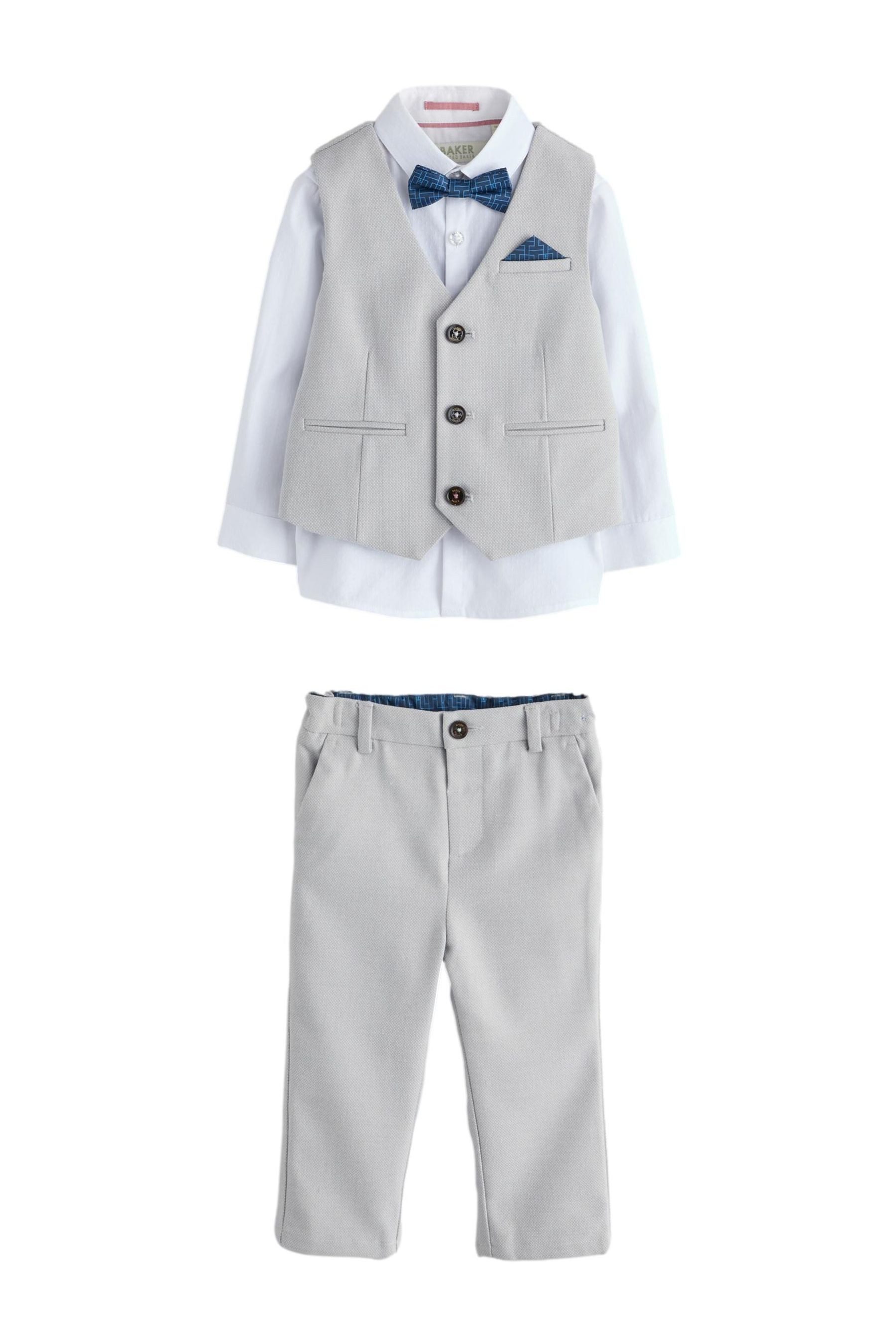 Kinderanzug Baker by Ted Baker Weste, Hemd und Hose im Set