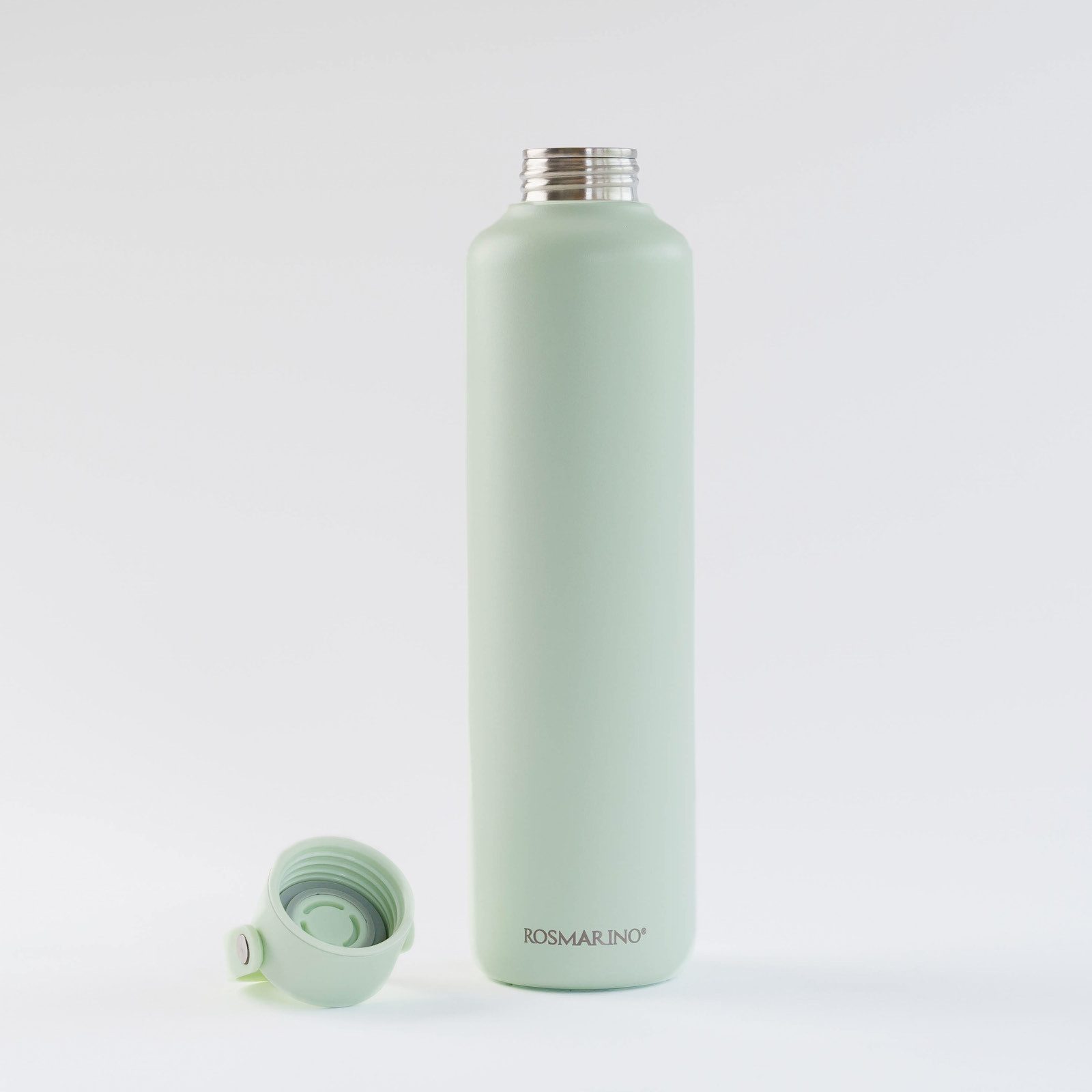 ROSMARINO Trinkflasche Wasserflasche mit Griff – Edelstahl, isoliert & auslaufsicher