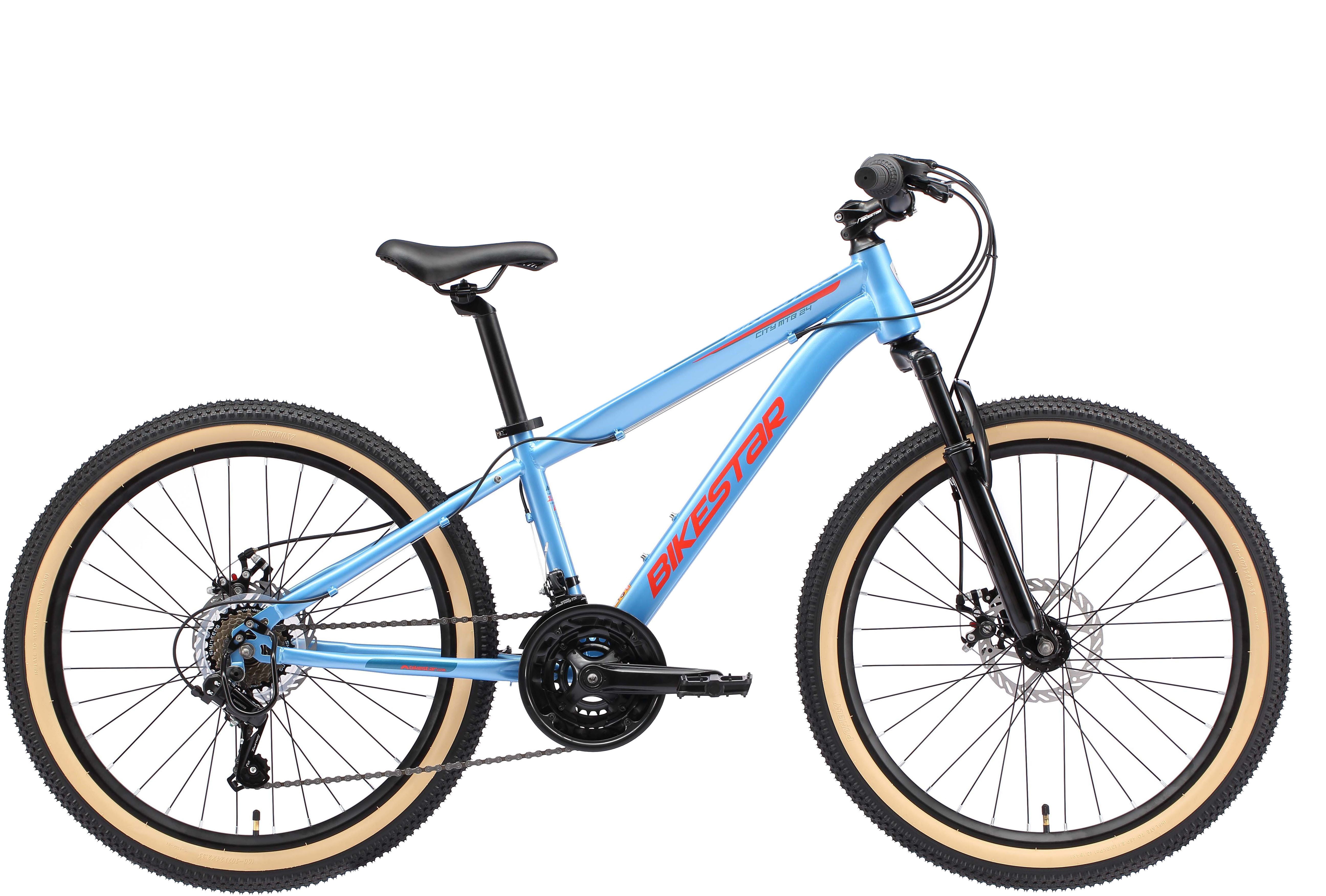 Bikestar Jugendfahrrad, 21 Gang Shimano RD-TY21 Schaltwerk, Kettenschaltung