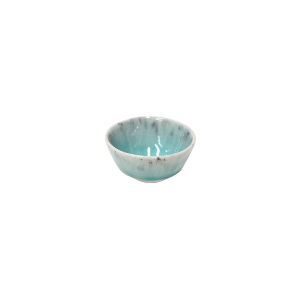 Costa Nova Dipschale Madeira Craquelé Blau, Costa Nova, 6,5 cm, Keramik, (1-tlg), Ø ca. 6,5 cm, Höhe ca. 3,4 cm
