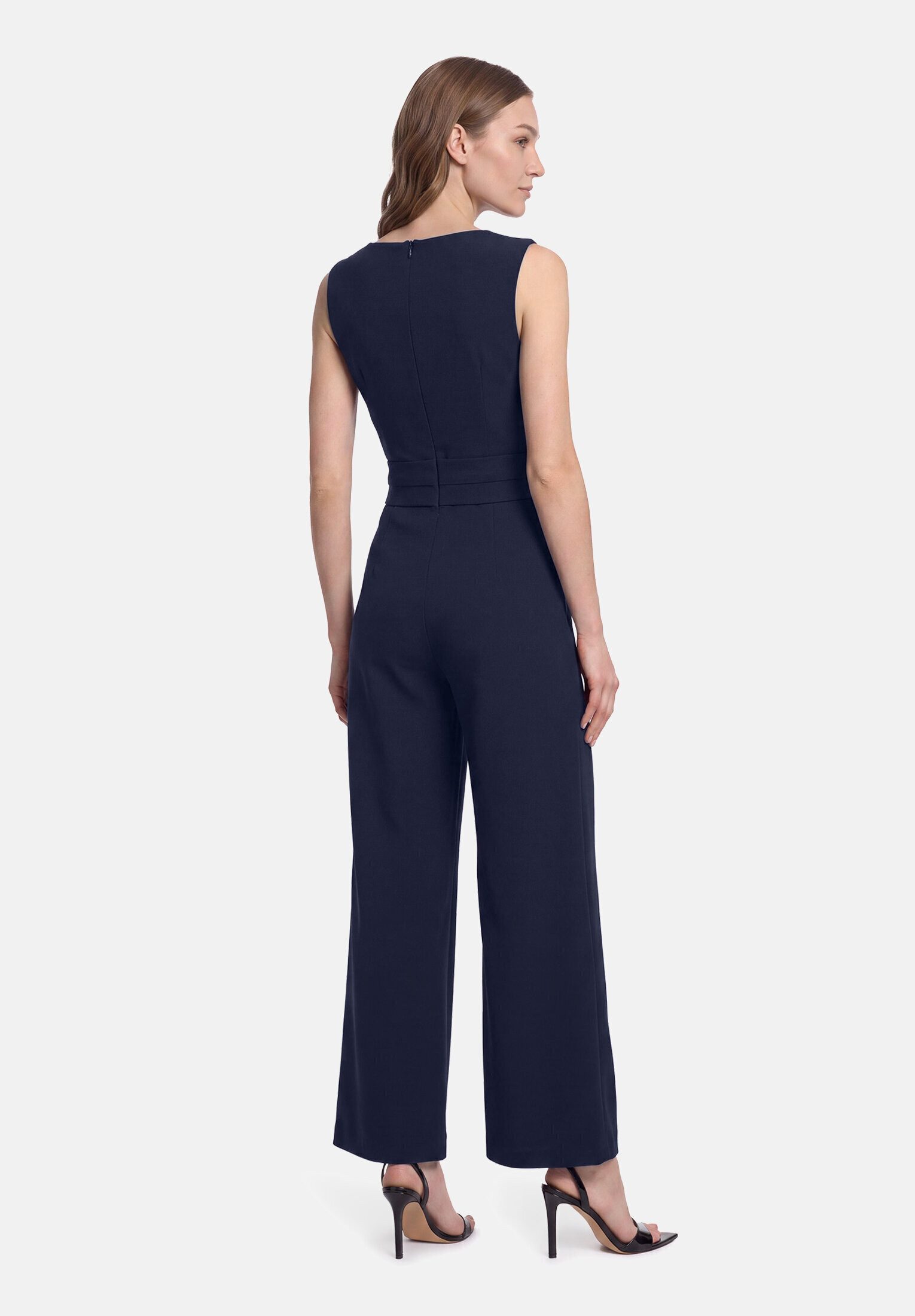 Vera Mont Overall Damen mit weitem Bein (1-tlg) Bunddetail