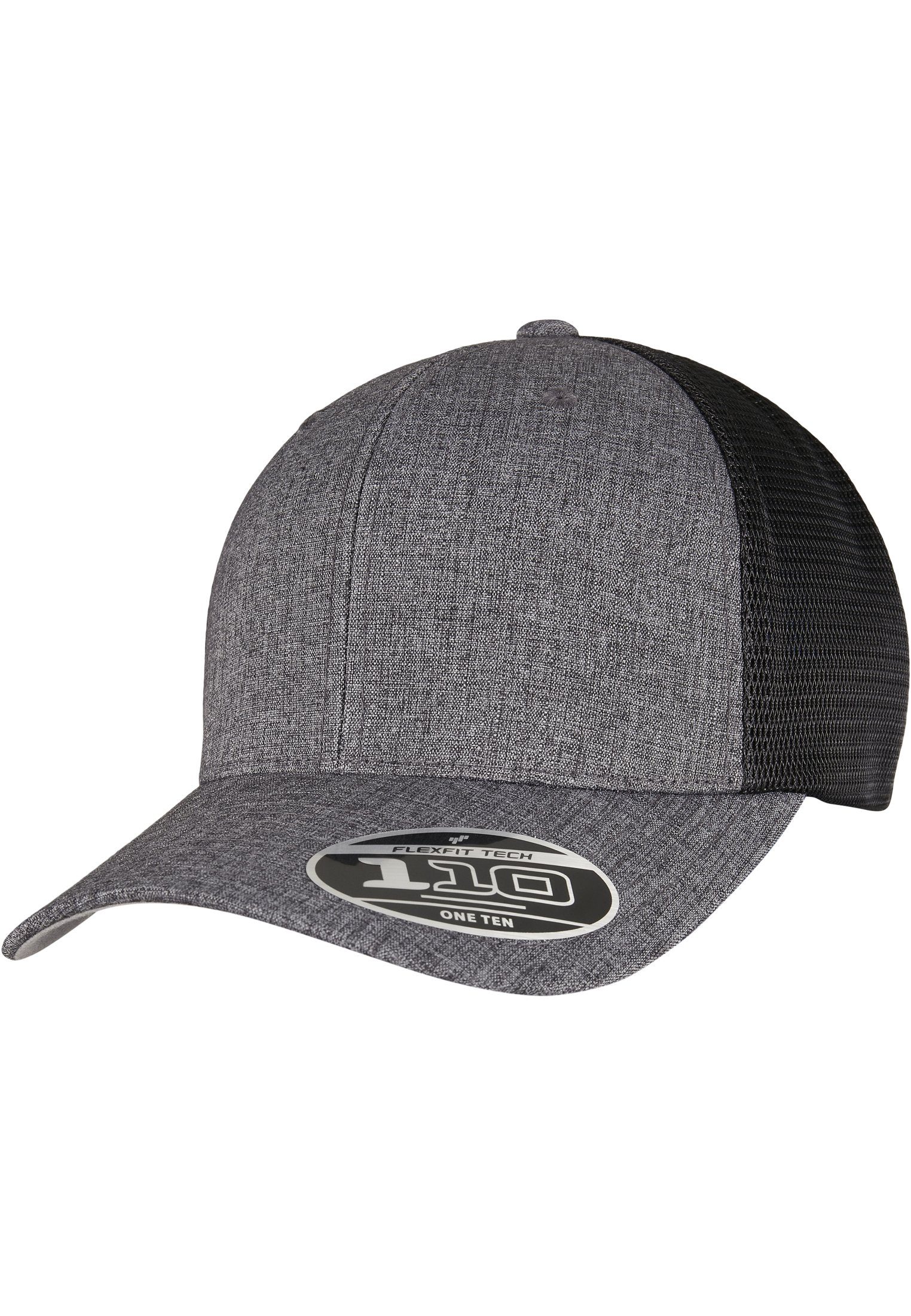 Cap Flexfit 110 Mesh melangecharcoal/black Trucker Flex 2-Tone Cap