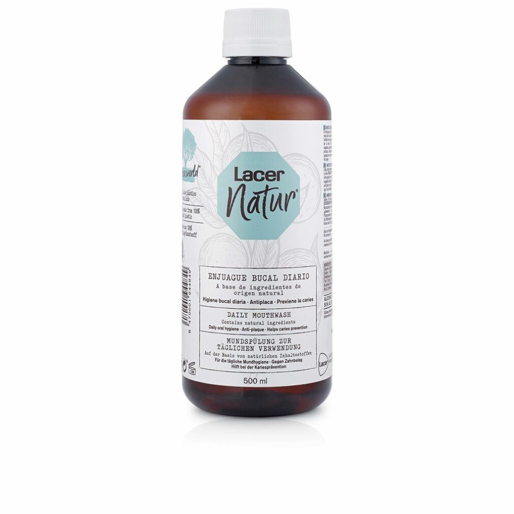 LACER Mundspülung Natur Tägliche Mundspülung 500ml, (Packung)
