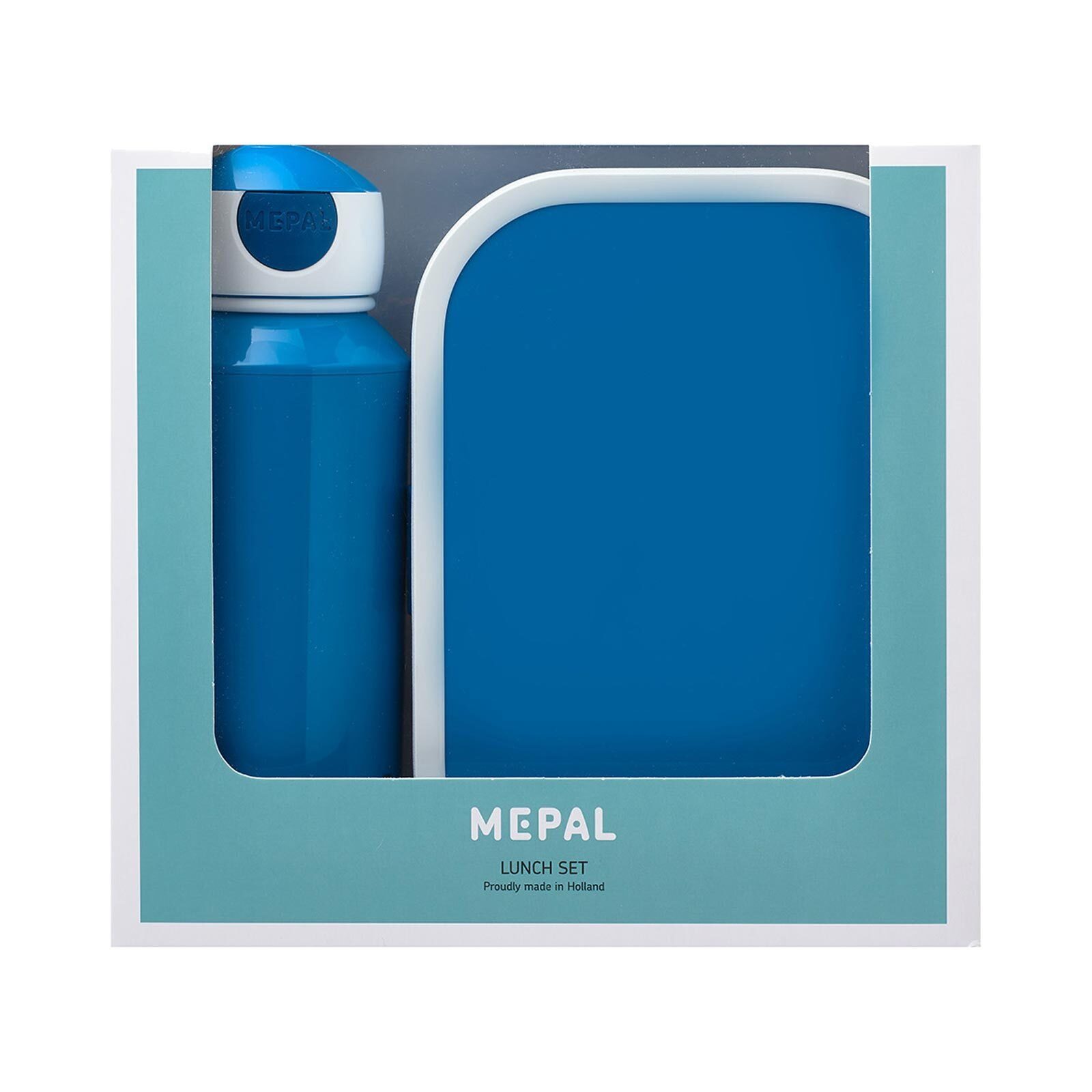 Mepal Lunchbox Campus Lunchset 400 ml + 700 ml 2er Set, Acrylnitril-Butadien-Styrol (ABS), (2-tlg), spülmaschinenfest, nicht gefrierfachgeeignet, nicht mikrowellenfest