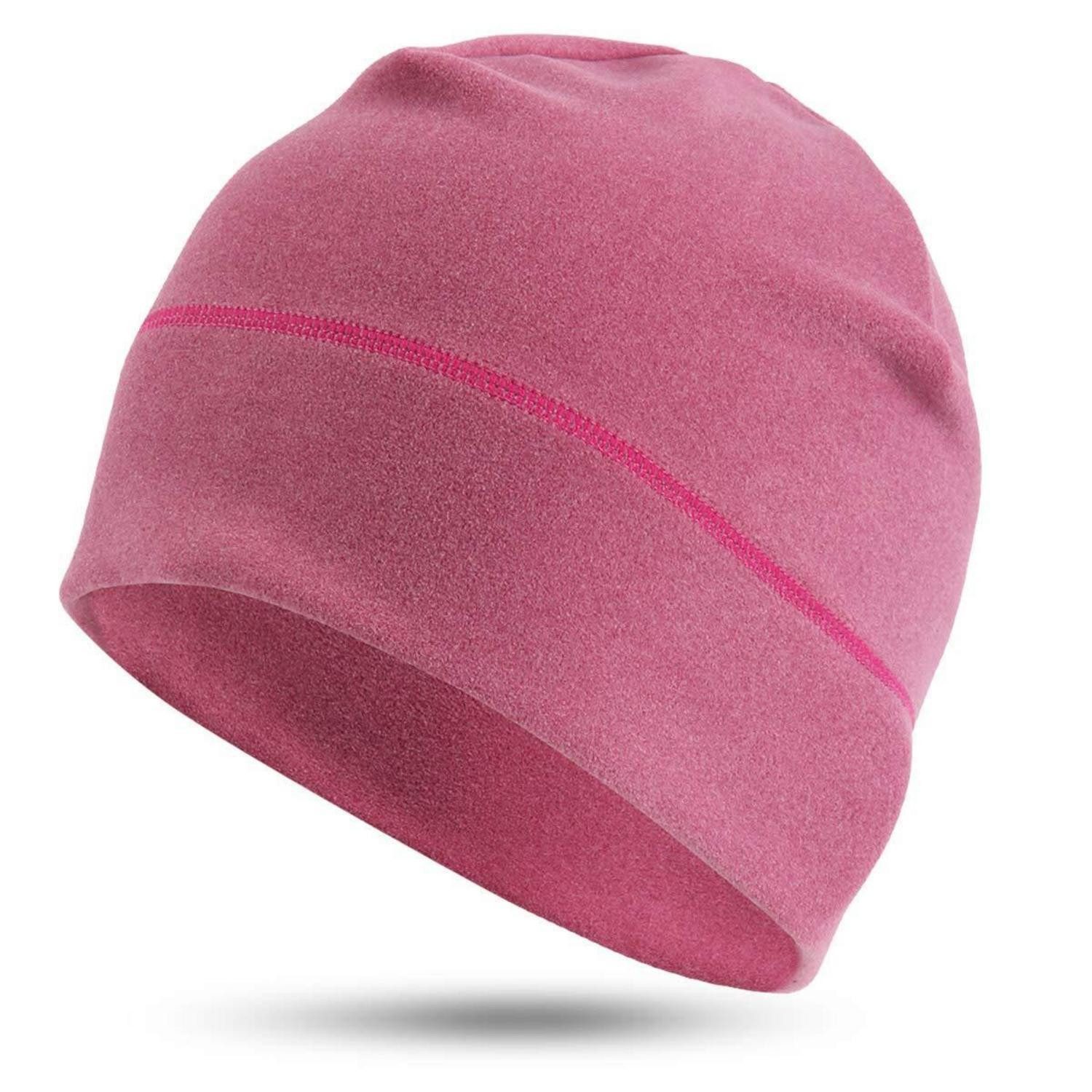 LuxusKollektion Fleecemütze Funktionsmütze Fleece Thermo Rot (1-St)