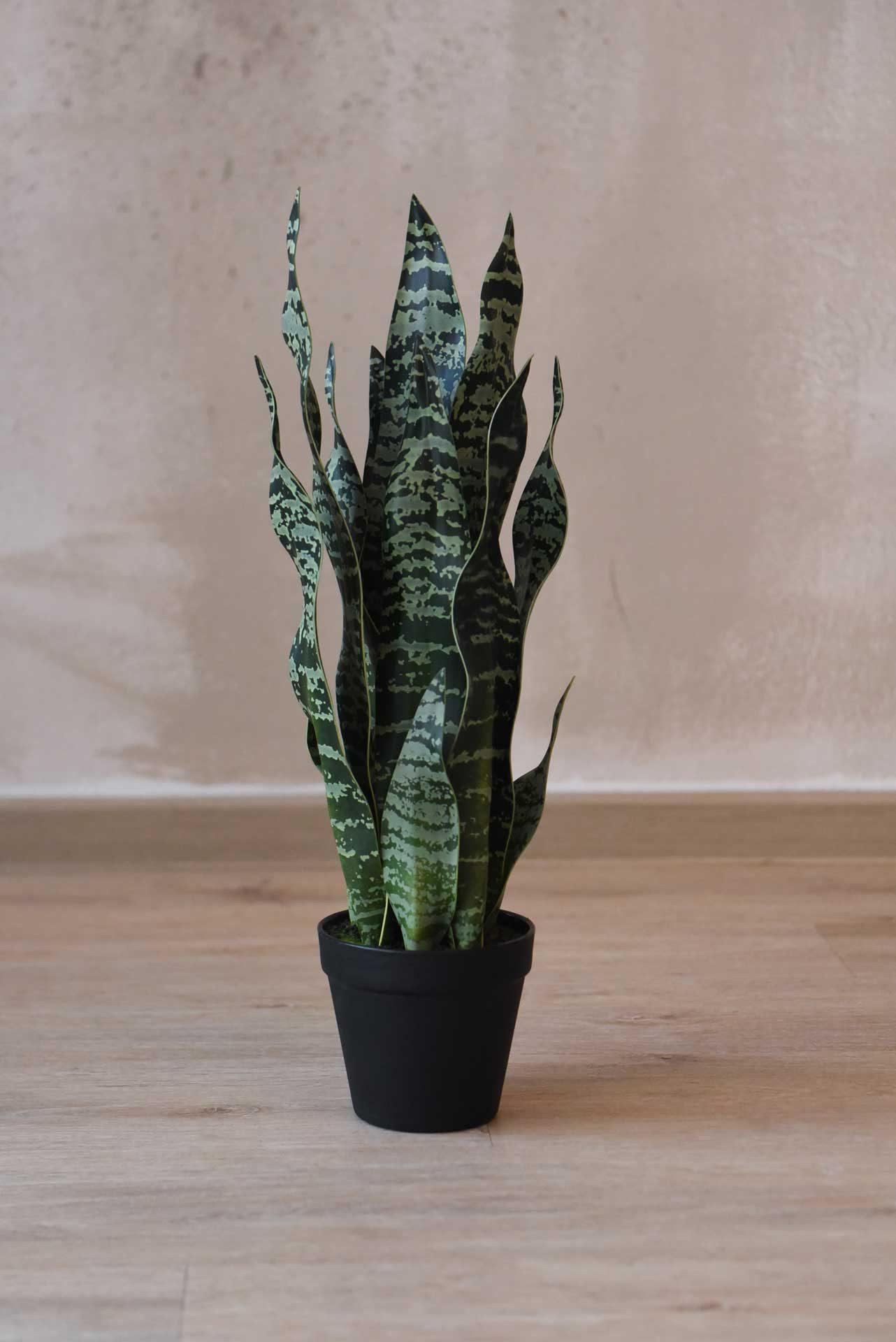Kunstpflanze Kunststoff SANSI Organisch - Grün Naturgetreu, VIVANNO, Höhe 50 cm, 20x50 cm