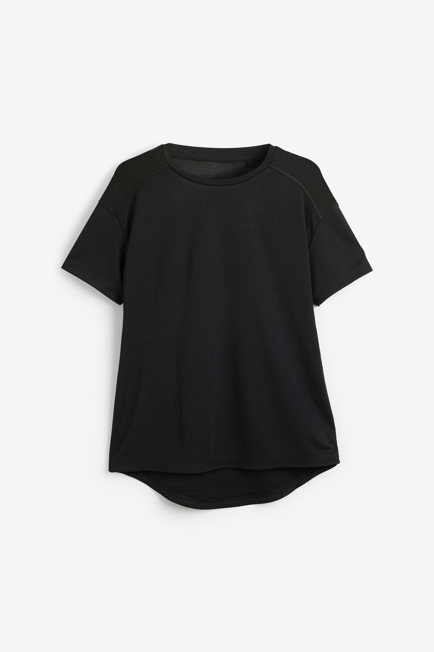 Next Trainingstop Sport-T-Shirt (1-tlg) Black