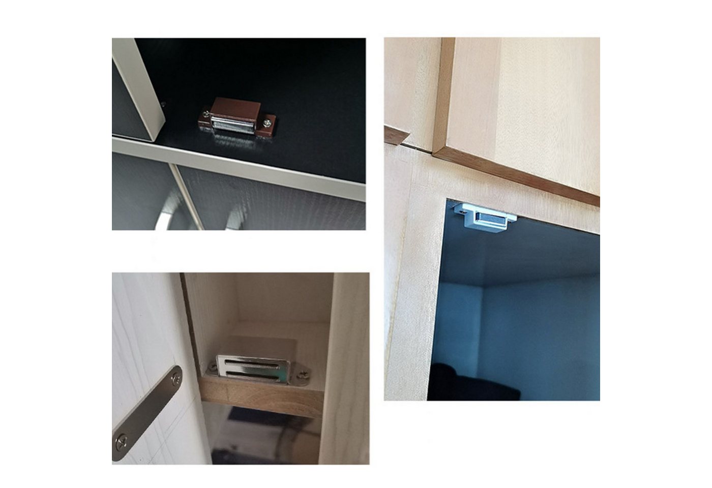 Thumbnail - FELIXLEO Magnet Magnet 10st Schrank Magnet Magnetschnäpper Haltekraft (10-St)