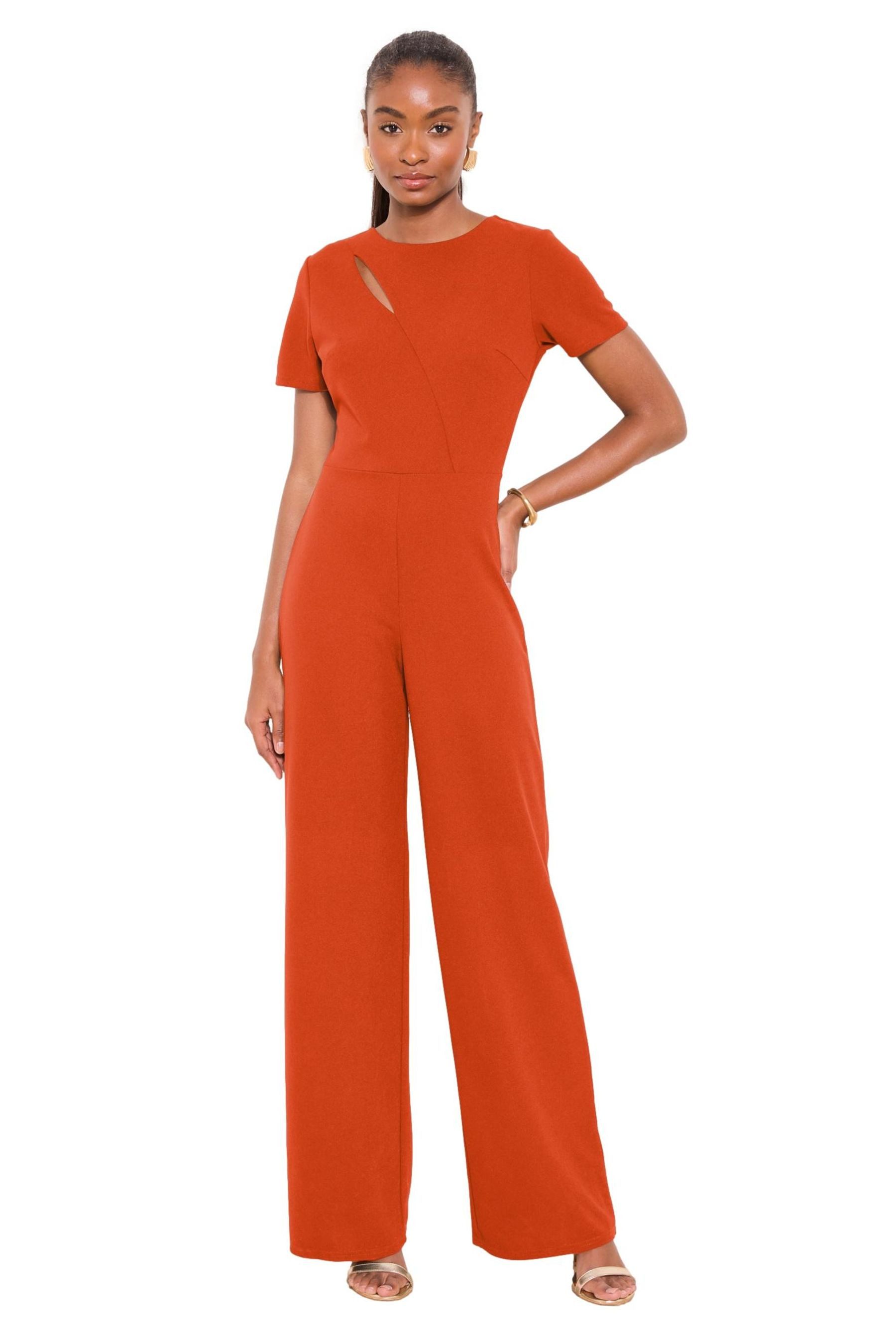 LIPSY Jumpsuit Lipsy Jumpsuit mit kurzen Ärmeln, Regular (1-tlg)
