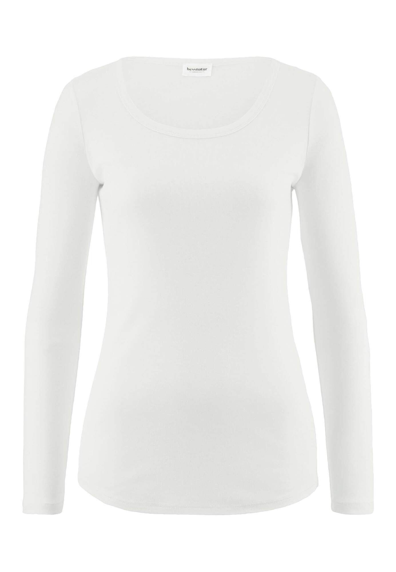 Hessnatur T-Shirt Fitted aus Bio-Baumwolle und TENCEL™ Modal (1-tlg)