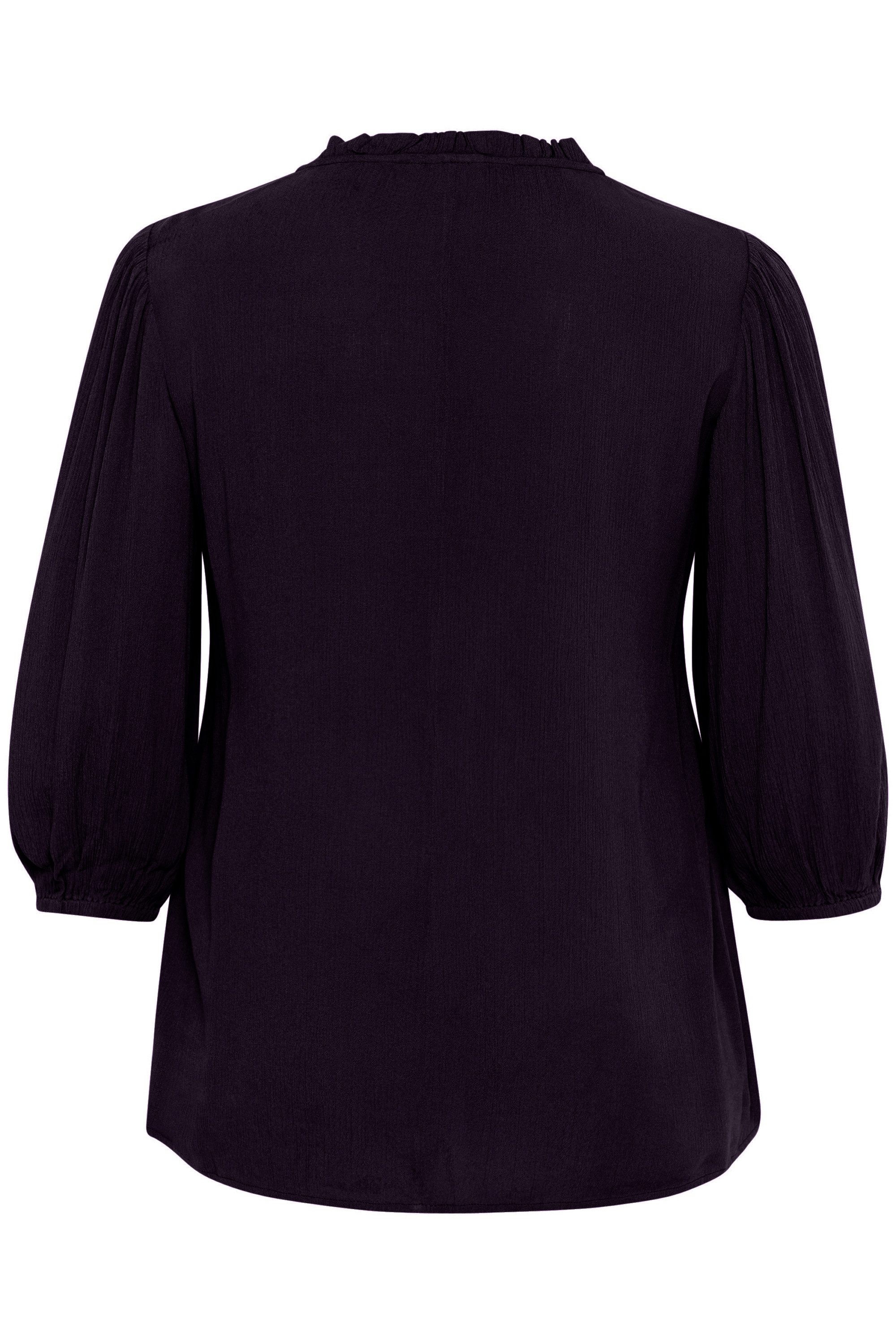 KAFFE Curve Langarmbluse Langarm-Bluse KCkamille Große günstig online kaufen