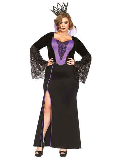 Leg Avenue Kostüm XXL Böse Königin Kostüm, Düsteres Märchenkostüm mit aufregenden Details