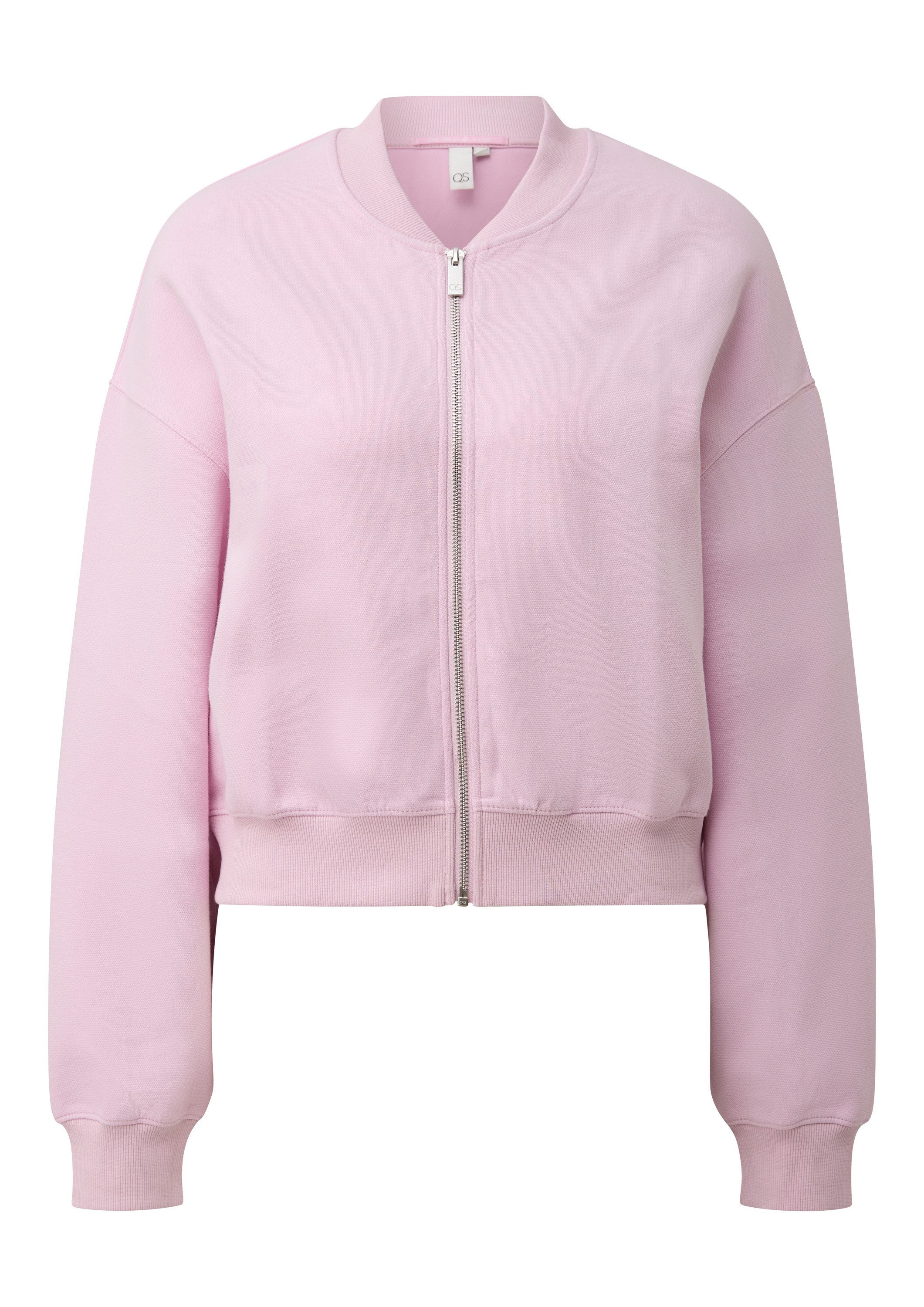 QS Sweatjacke Sweatshirt Sweat-Blouson günstig online kaufen