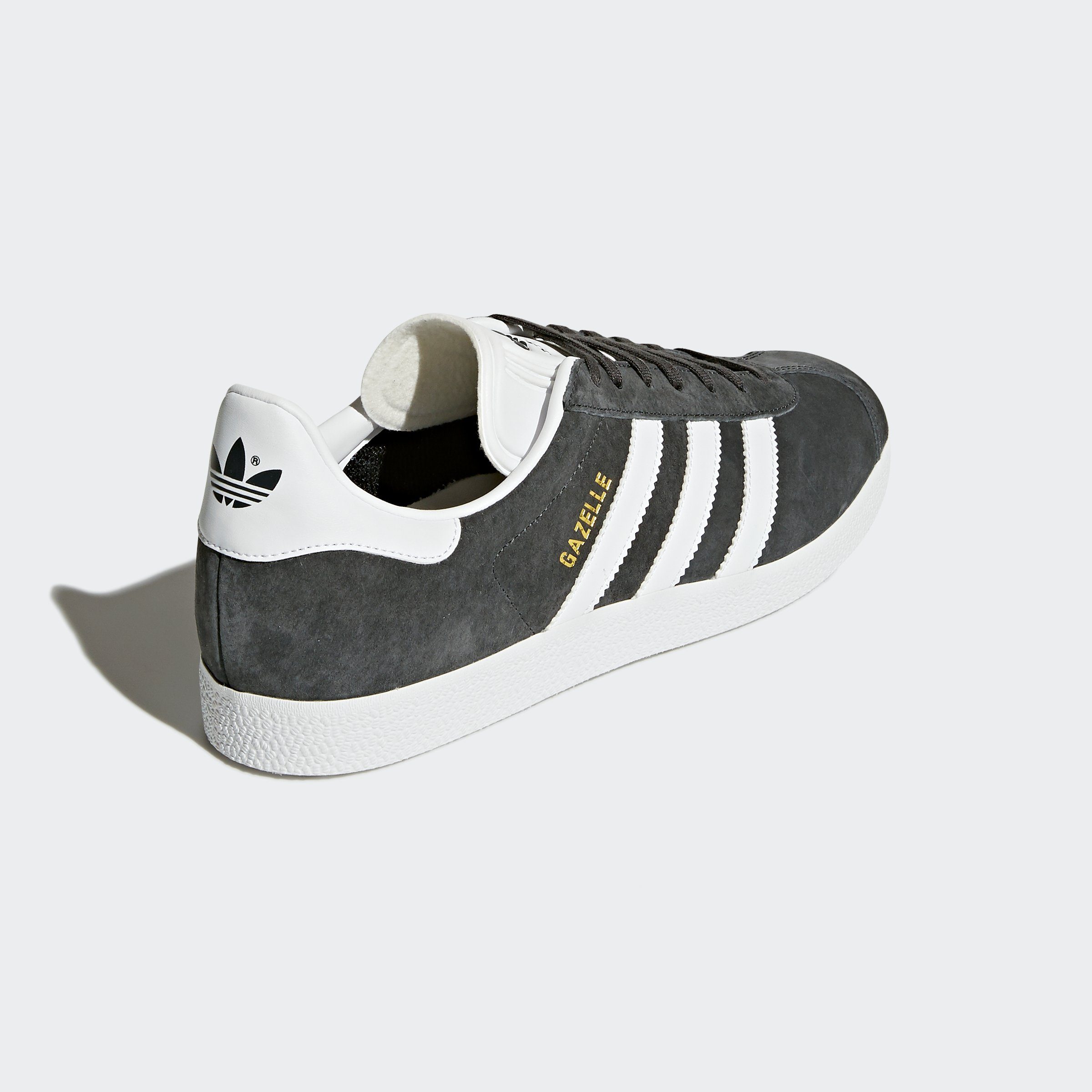 adidas Originals GAZELLE Sneaker Grey / / Gold White Solid Metallic Dgh