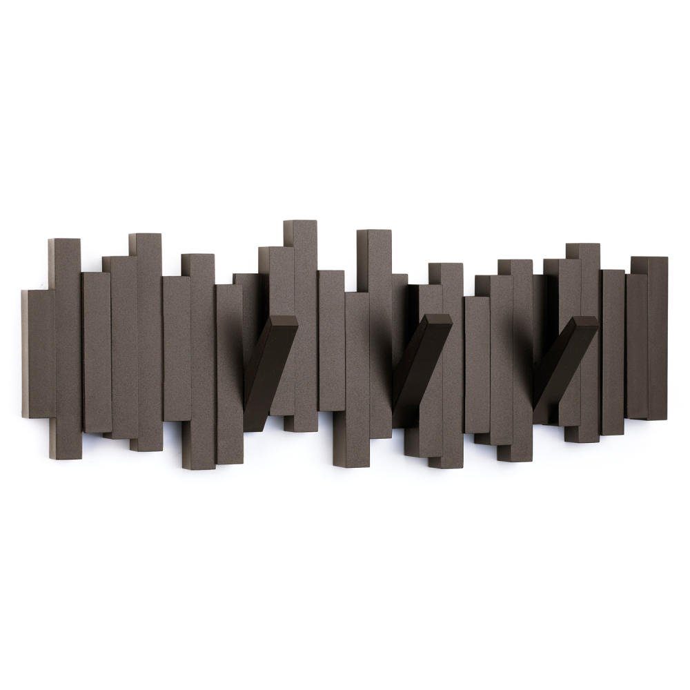 Umbra Wanddekoobjekt Hooks Stäbchen Espresso
