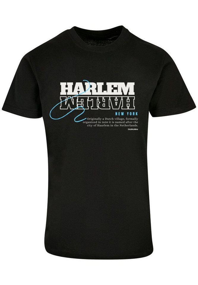 F4NT4STIC T-Shirt Harlem TEE UNISEX Print