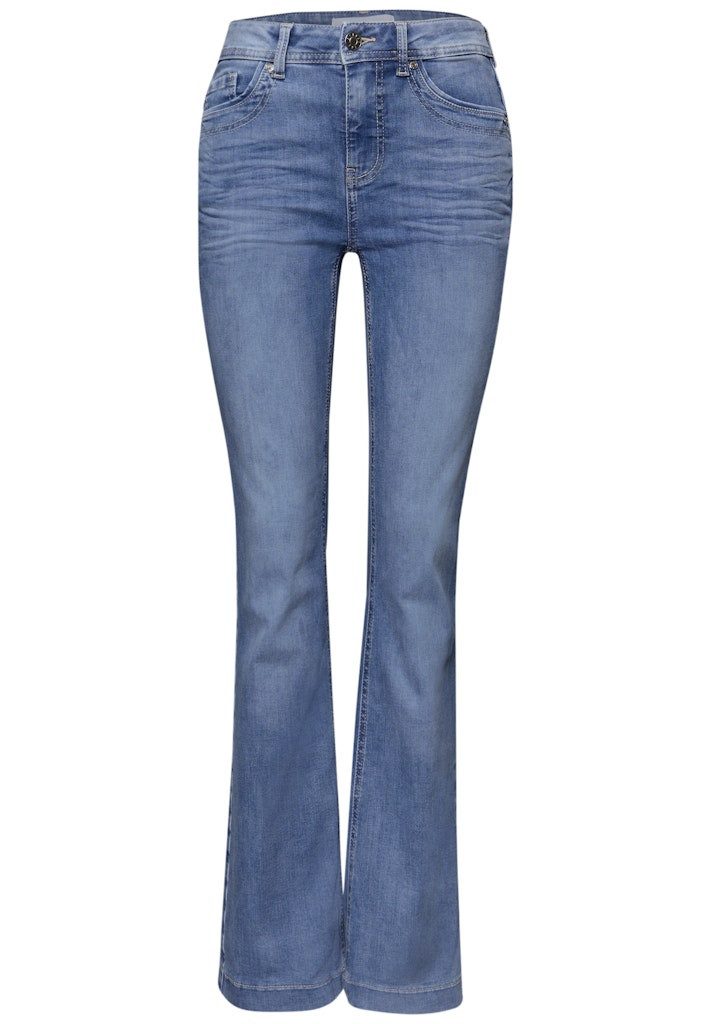 STREET ONE Bequeme Jeans STREET ONE / Da.Jeans / QR Style Blaire Bootcut,hw günstig online kaufen