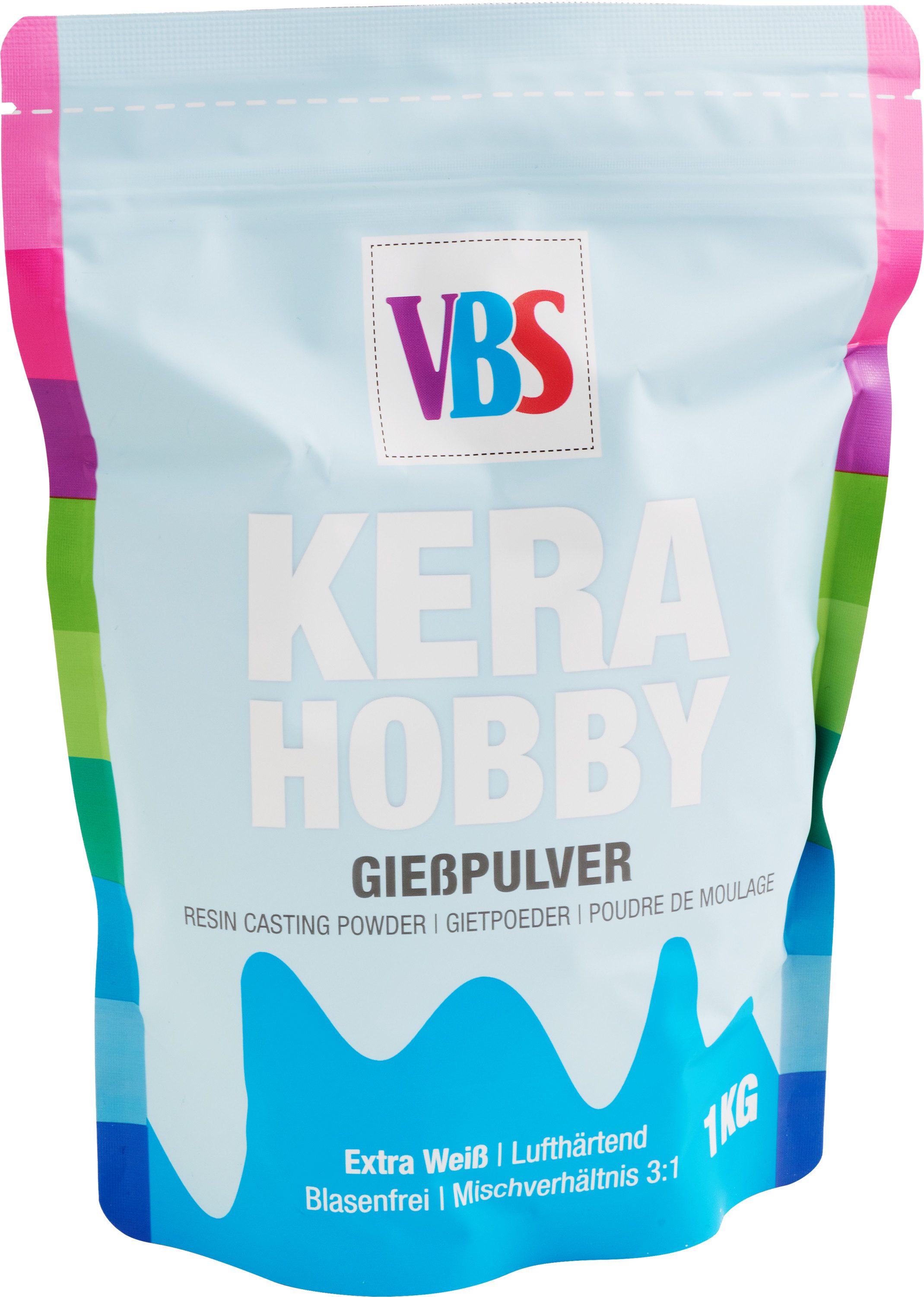 VBS Modelliermasse KeraHobby, Weiß