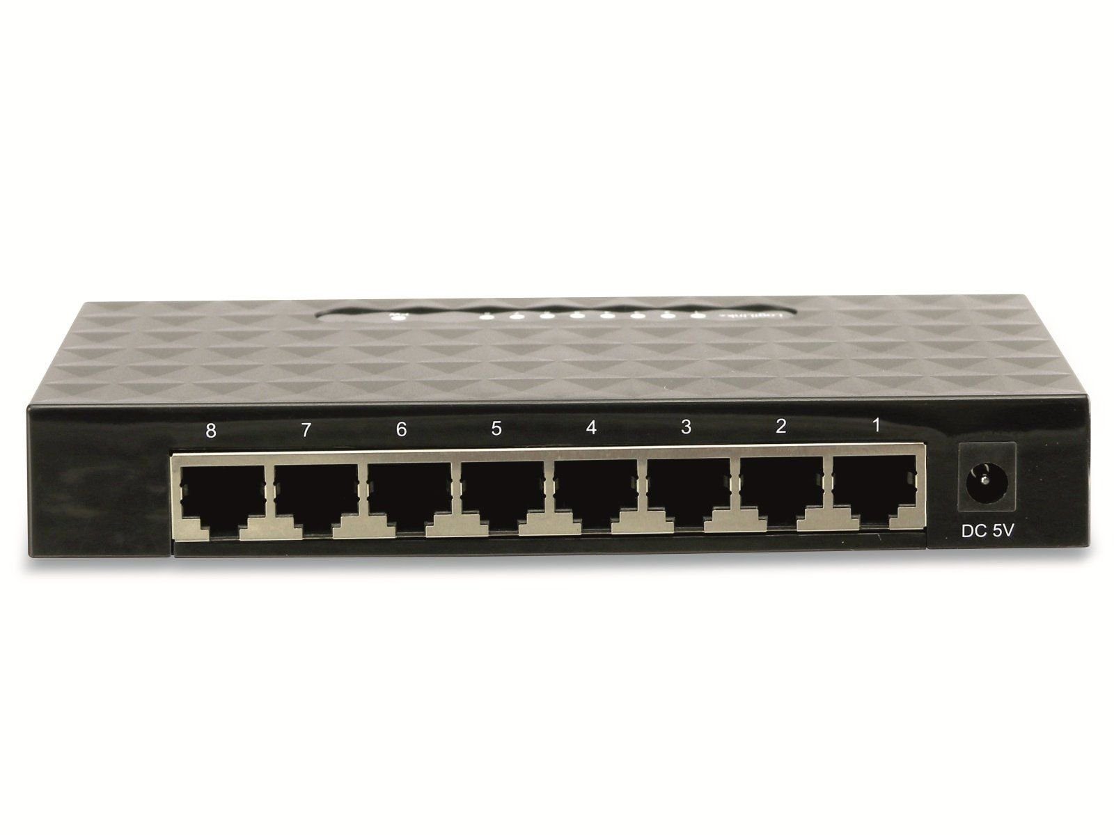 LOGILINK Netzwerk-Switch Gigabit LogiLink 8-port NS0106, Netzwerk-Switch