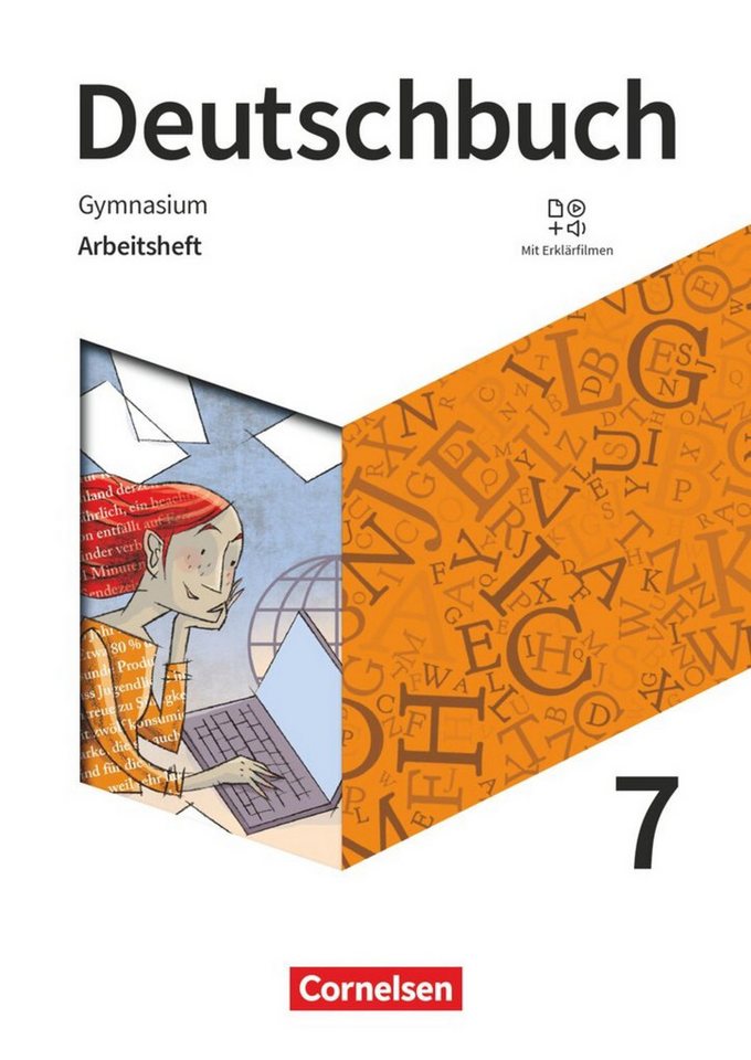 Deutschbuch Gymnasium - 2020 - 7. Klasse - Arbeitsheft mit Lösungen / Deborah Mohr, Angela Mielke, Christoph Oldeweme, Irmgard Schick, Sandra Simberger