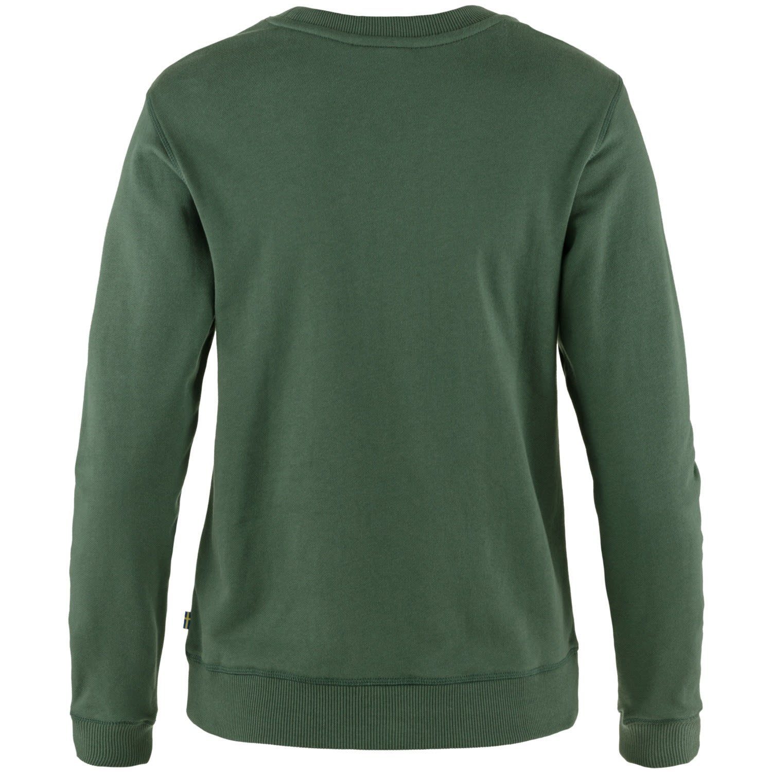Sweater Deep Fjällräven Badge Sweater W Fleecepullover Fjällräven Damen 1960 Blue/Green Logo