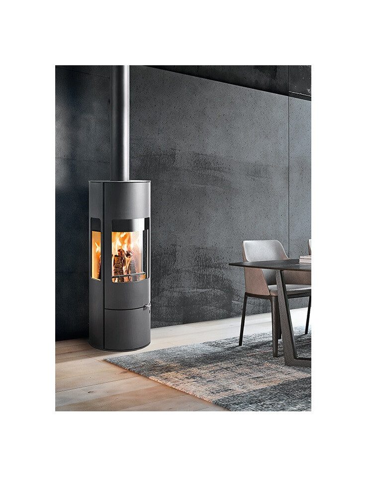 WESTFIRE Kaminofen Westfire UNIQ 37 LARGE Kaminofen Holzofen ST33703000, 7.2 kW
