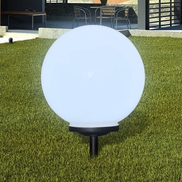vidaXL Gartenleuchte Wegeleuchten 2 Stk LED 40 cm mit Erdspieß Gartenlampe Gartenleuchte au