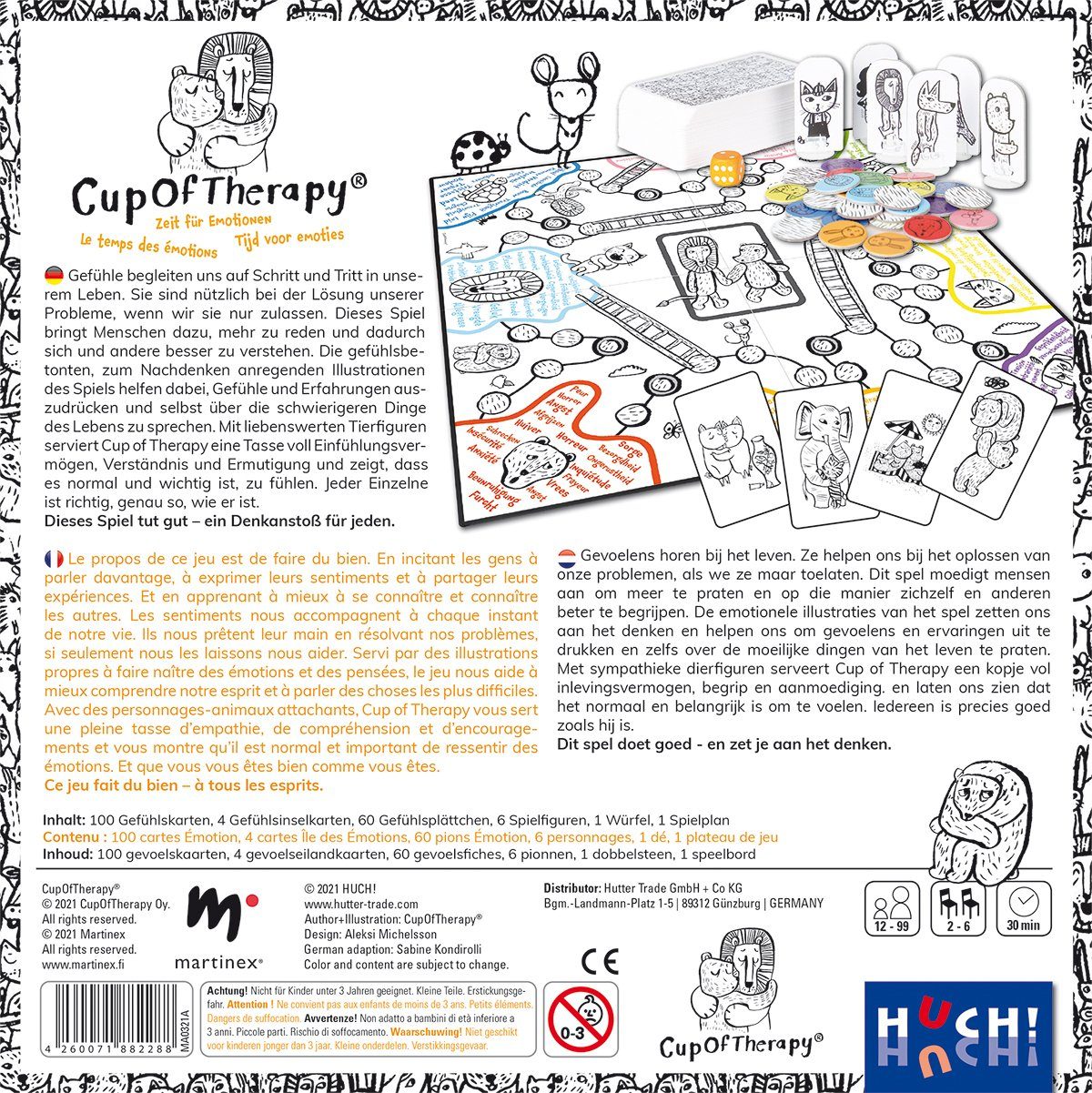 HUCH! Spiel Cup of Therapy - Zeit für Emotionen, Erwachsenenspiel
