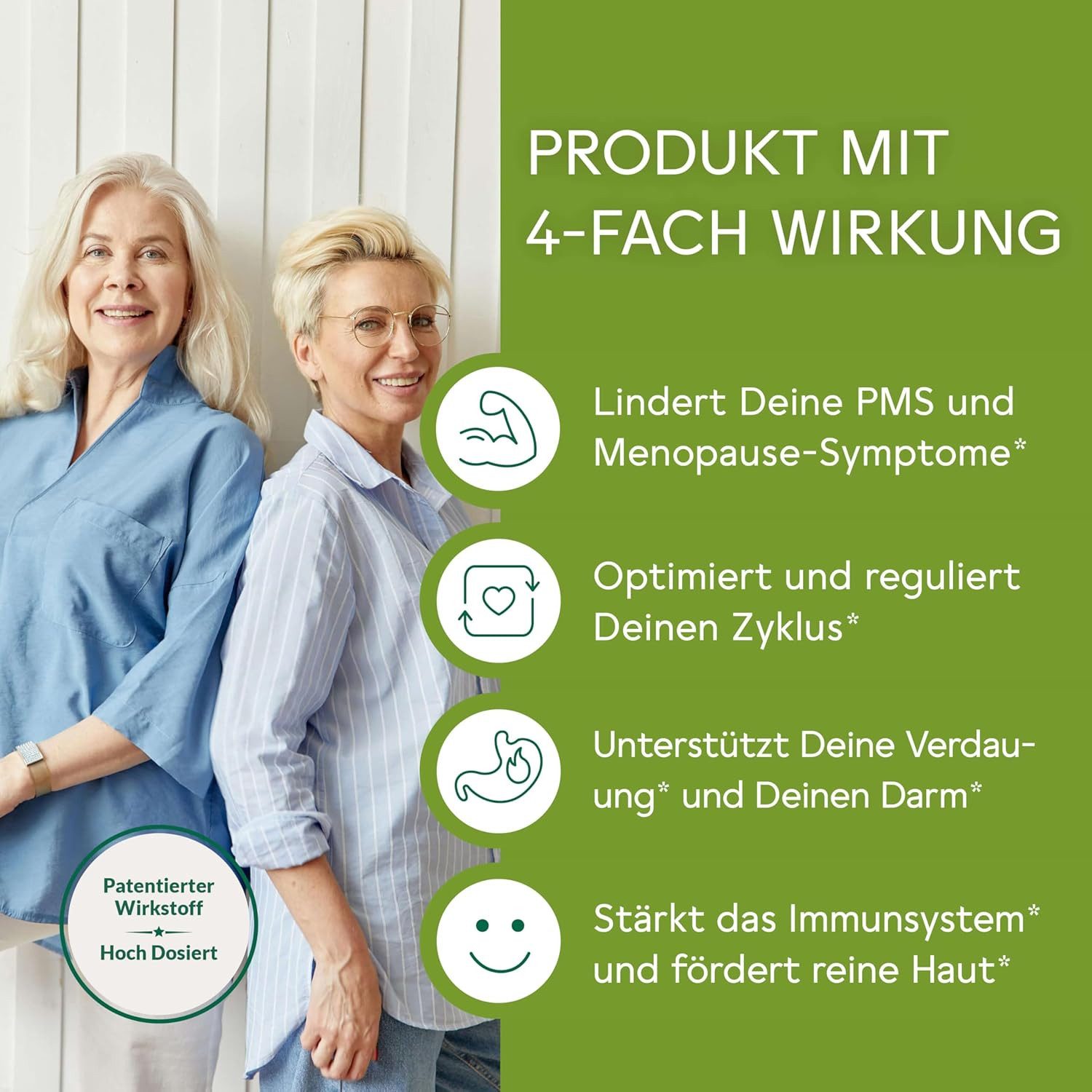 BitterLIebe - Hormon Balance Frauen Komplex - Hormone für Damen - mit Inositol - Kapseln
