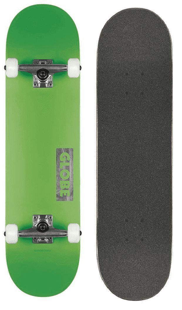 Skateboard Globe Goodstock Skateboard 8" x 31,6" neon grün