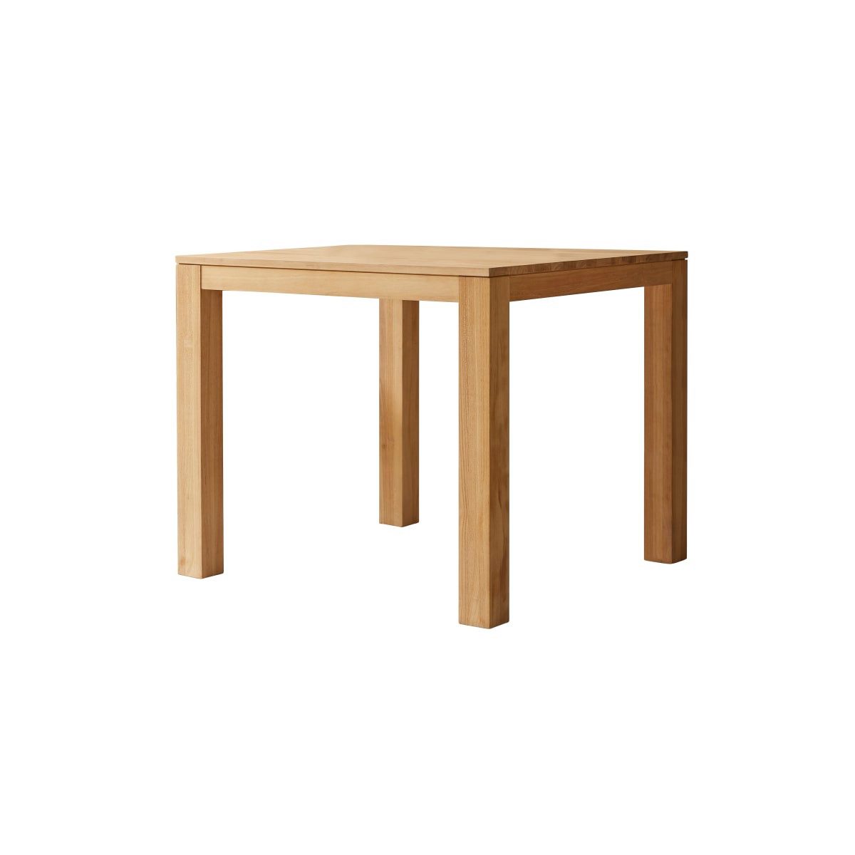 Tikamoon Esstisch Tisch Eden aus massivem Teakholz 90 x 90