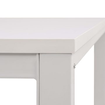 vidaXL Schreibtisch Schreibtisch 120×60×75 cm Weiß