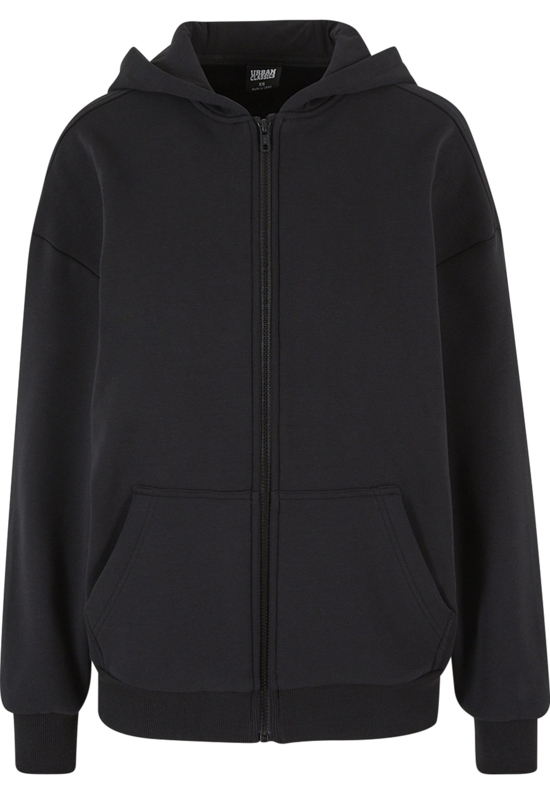 URBAN CLASSICS Kapuzenpullover Urban Classics Damen Ladies Cozy Oversized Zip Hoody (1-tlg)