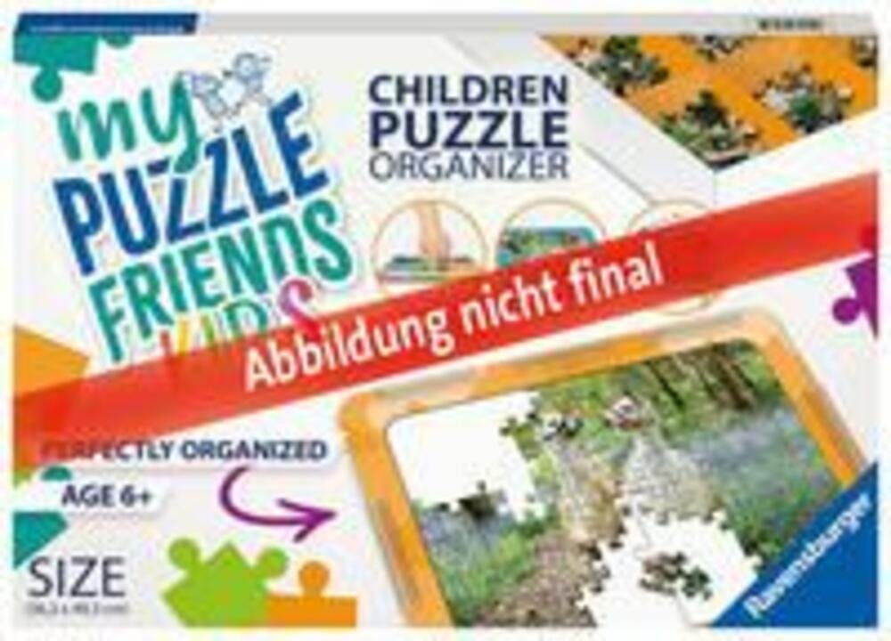 Ravensburger Spiel, Ravensburger - 13265 3in1 Organizer für Kinderpuzzle in grün -...