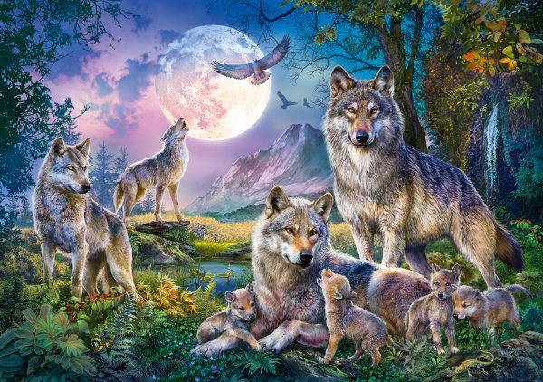 Schmidt Spiele Puzzle Wölfe, 1500 Puzzleteile, günstig online kaufen