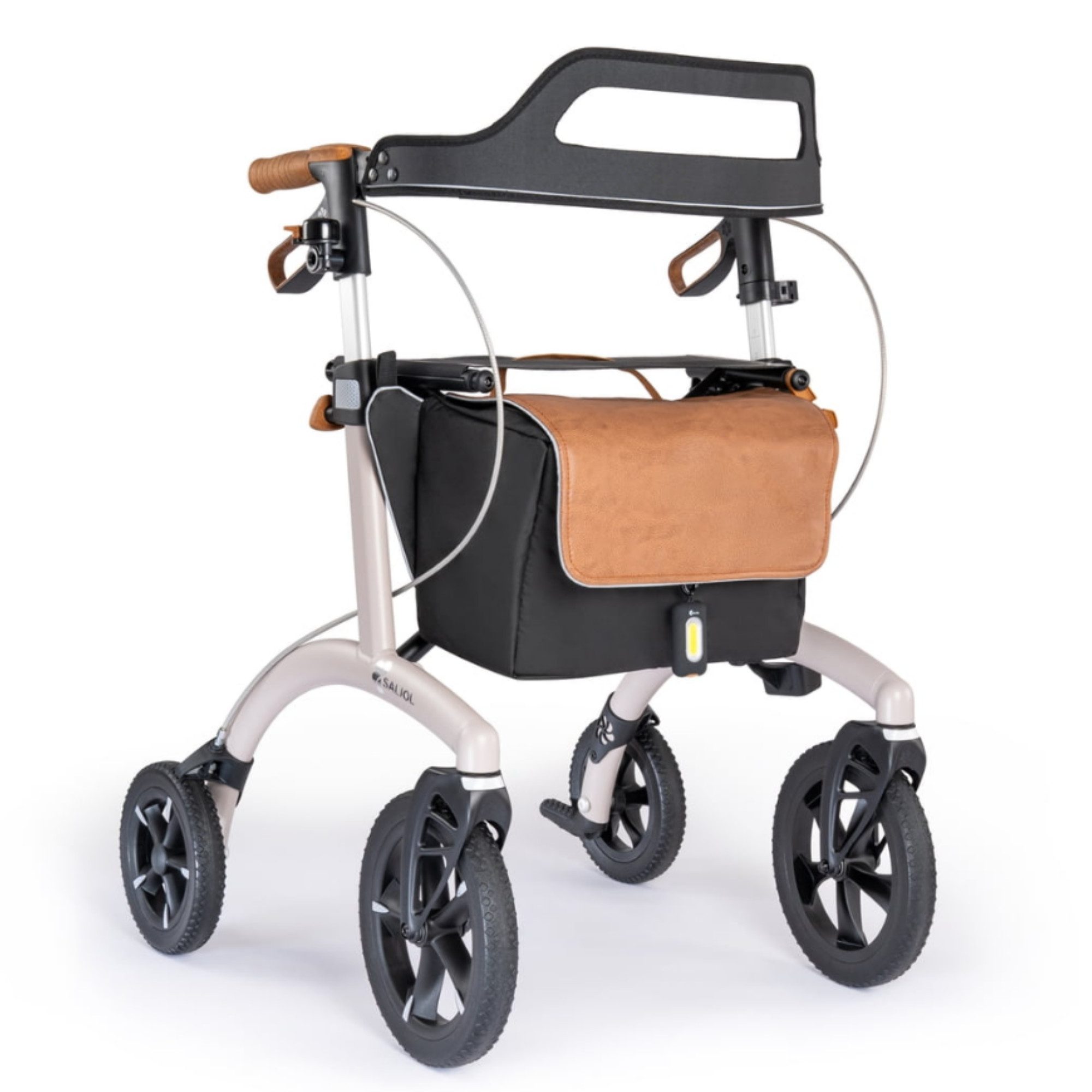 Saljol Rollator Premium Rollator Allround mit Vollausstattung