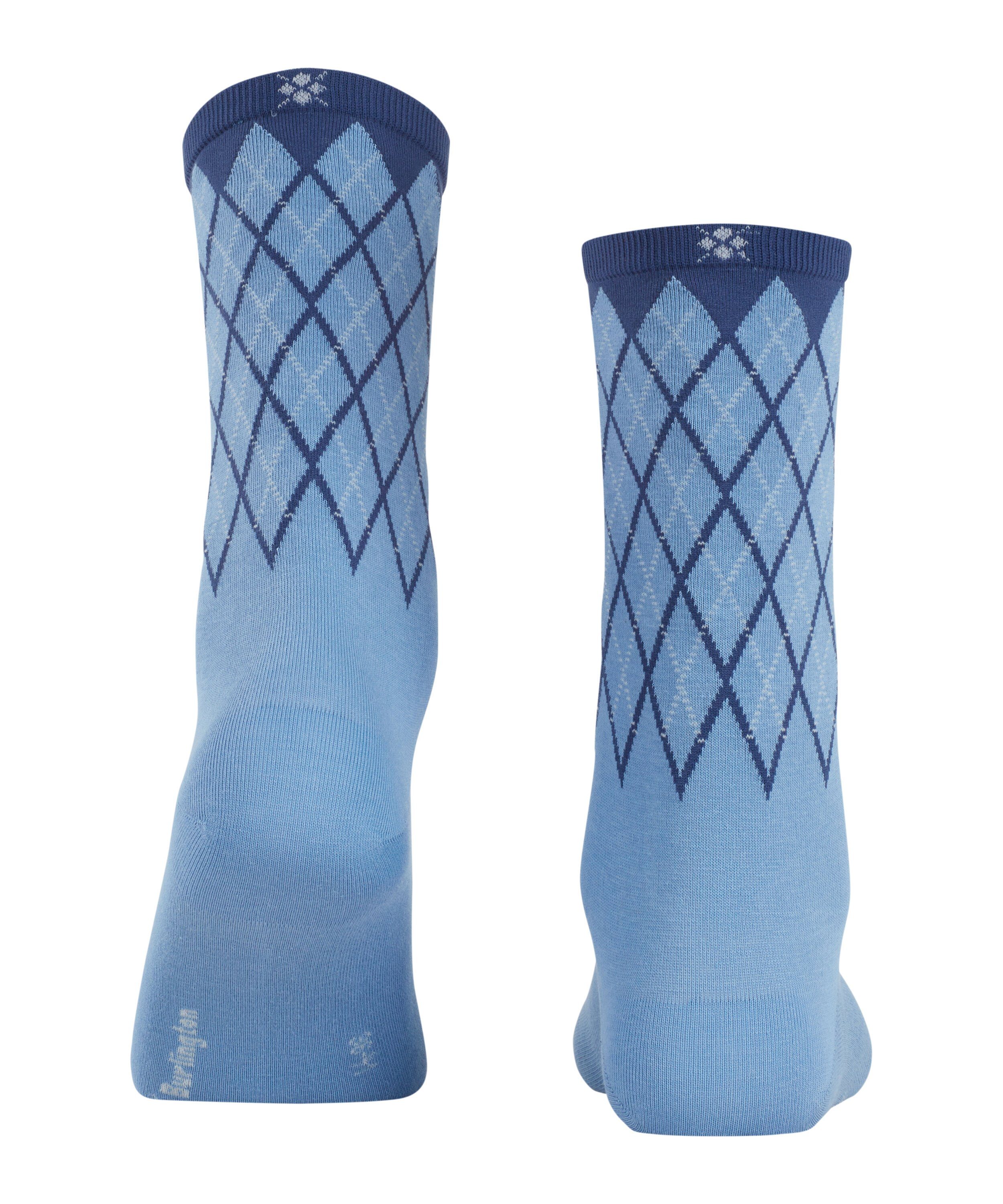 blue (1-Paar) cornflower (6554) Mayfair Burlington Socken