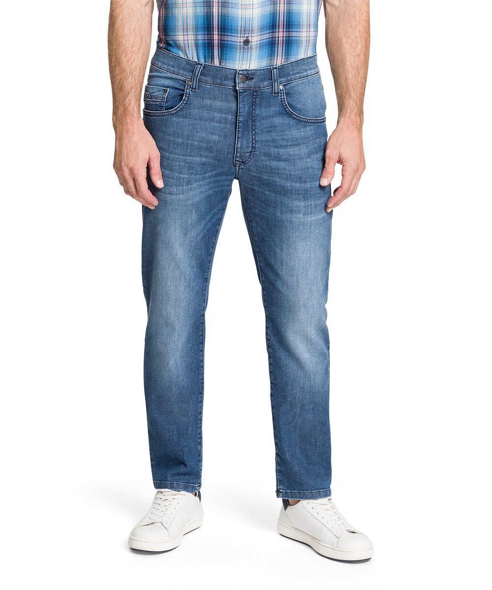5-Pocket-Jeans PIONEER RANDO blue used buffies 16741 6680.6824 - MEGAFLEX