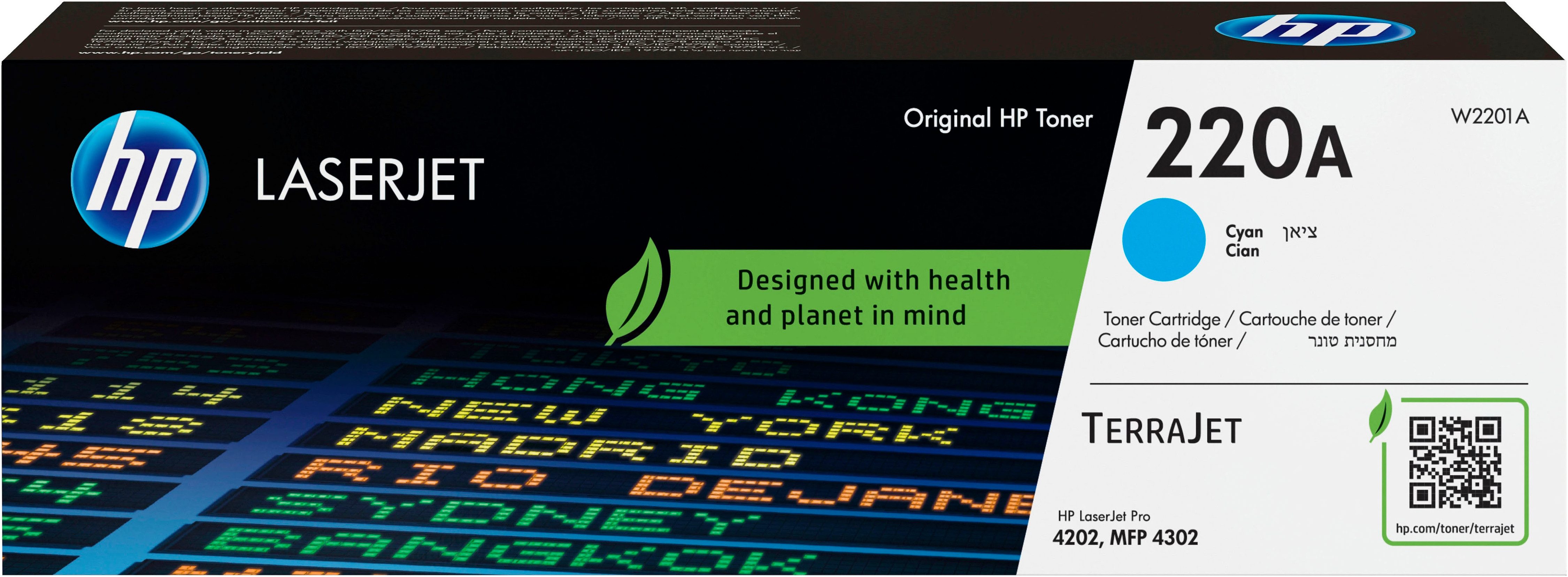 HP Tonerpatrone HP original Toner 220 Größen A+X, Farben:B/C/M/Y