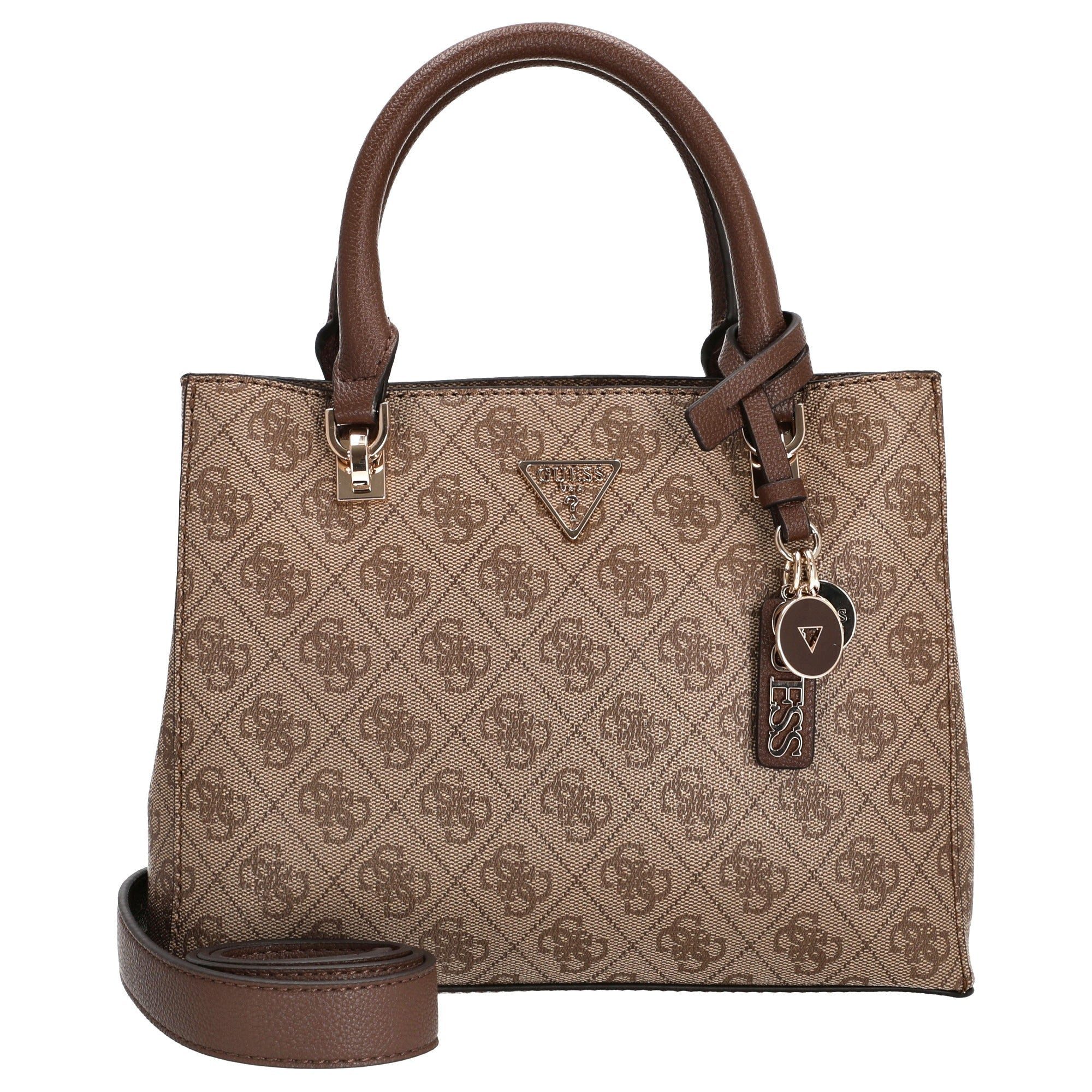 Guess Handtasche Noelle ll - Henkeltasche (latte logo/brown) günstig online kaufen